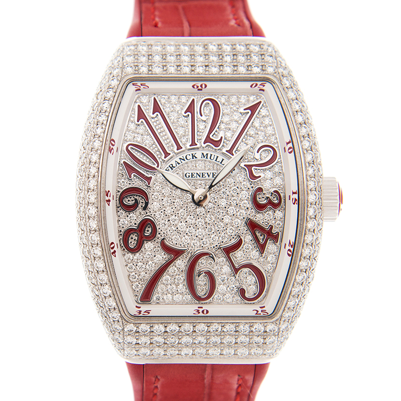 Franck Muller V 32 QZ D CD (AC.RG) -RED 1