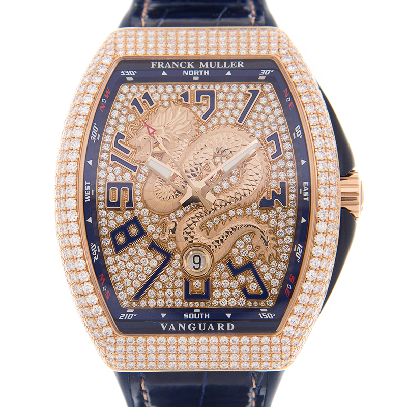 Franck Muller V 45 SC DT D CD DRAGON KING (5N.BL) 1