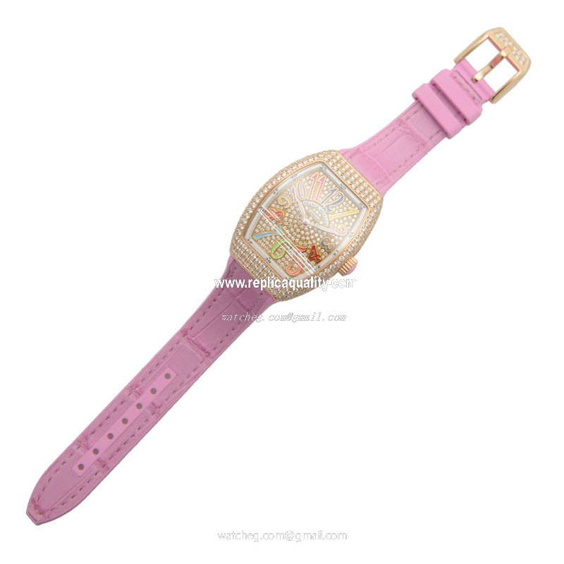 Franck Muller V 32 QZ D CD COL DRM (5N.RS) 2