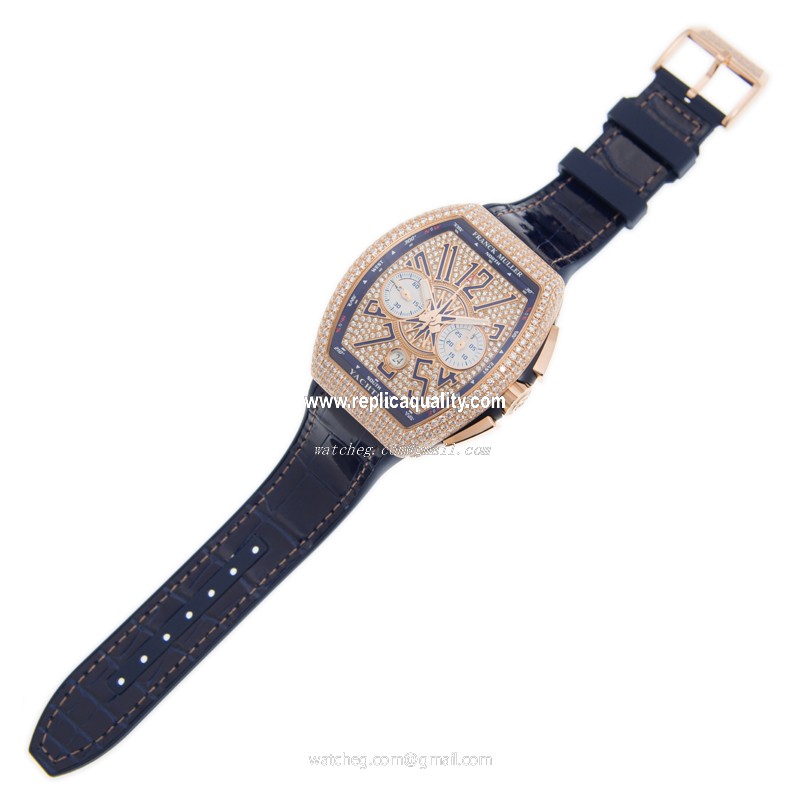 Franck Muller V 45 CC DT D CD YACHTING (5N.BL) 2