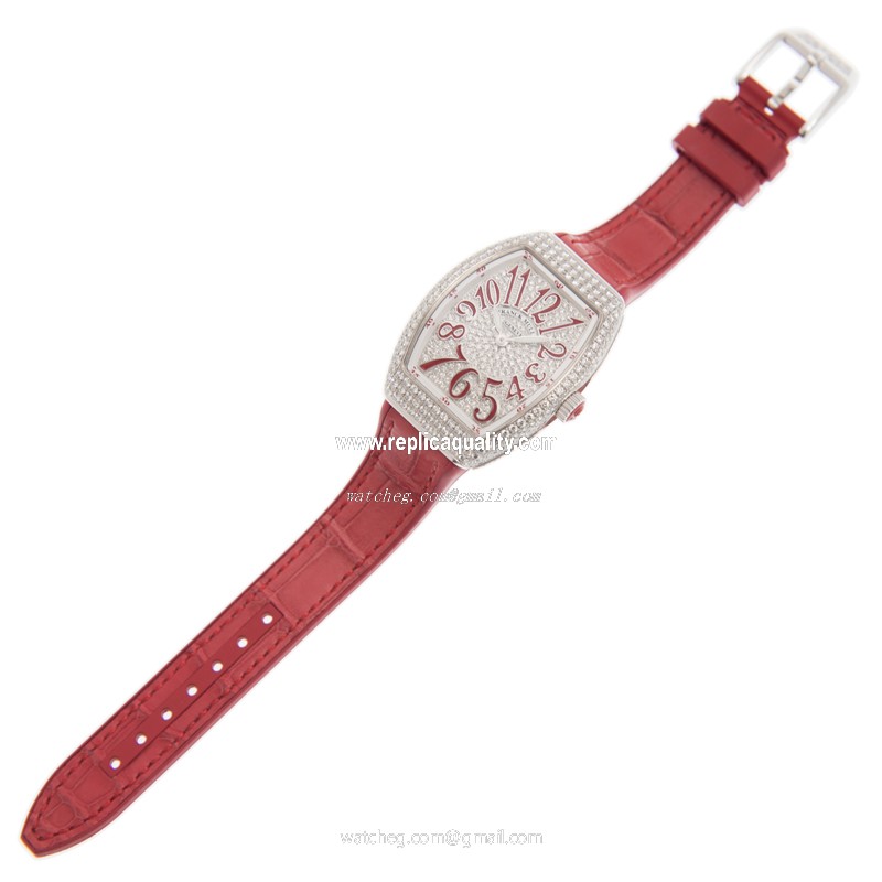 Franck Muller V 32 QZ D CD (AC.RG) -RED 2