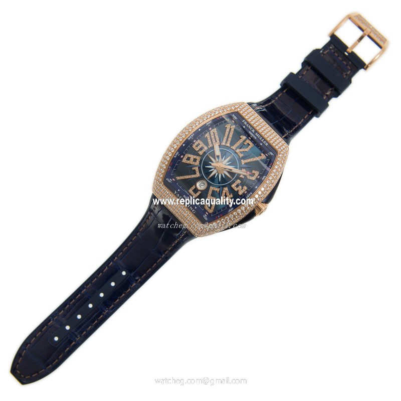 Franck Muller V 45 SC DT D NBR CD YACHTING (5N.BL) 2