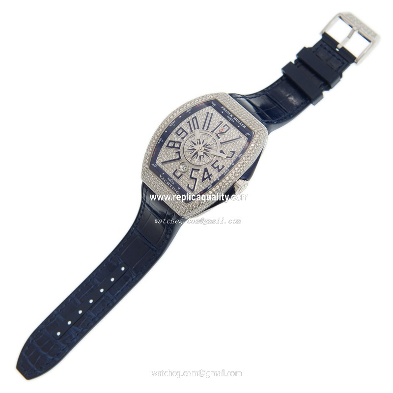 Franck Muller V 45 SC DT D CD YACHTING (OG.BL) 2