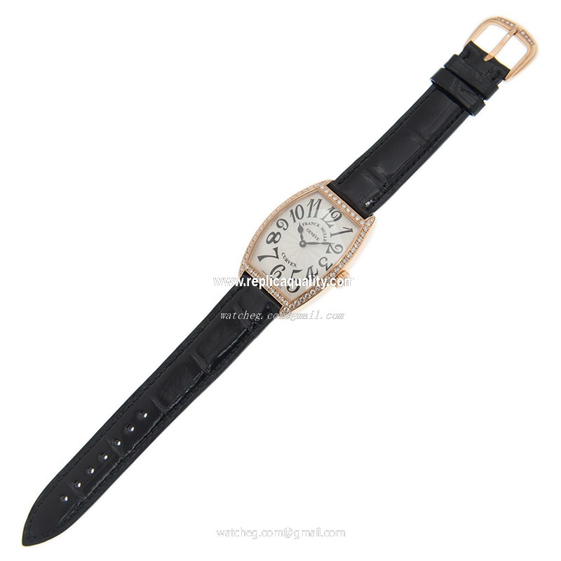 Franck Muller 2852 QZ D 1R (5N) - BLACK STRAP 2