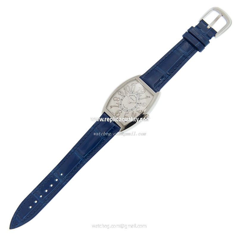 Franck Muller 7502 QZ REL(AC) - BLUE STRAP 2
