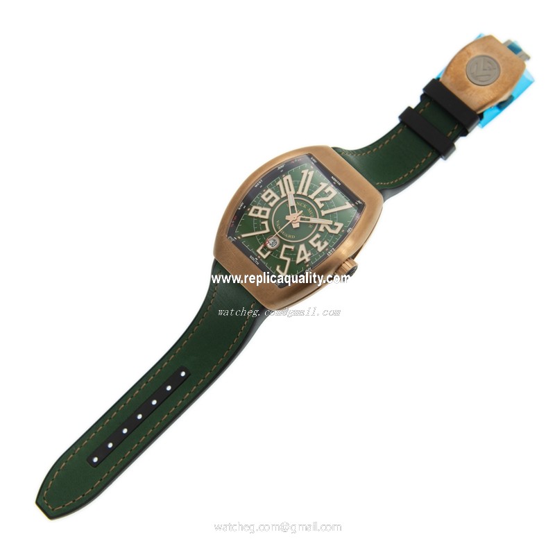 Franck Muller V 45 SC DT CIR (BZ.NR.BR) - GREEN 2