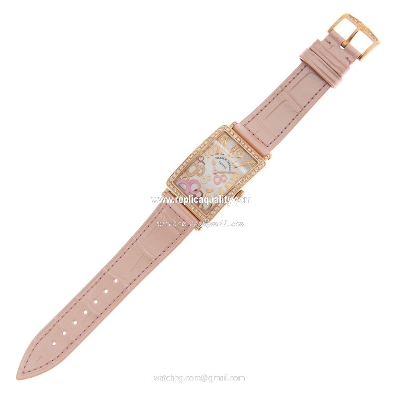 Franck Muller 952 QZ REL 8CD MOP RS D 1R (5N)-PINK  2