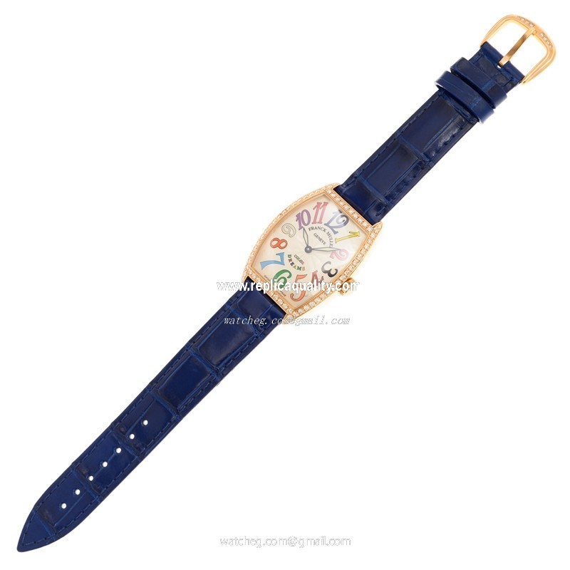Franck Muller 2852 B QZ COL DRM D 1R - BLUE STRAP 2