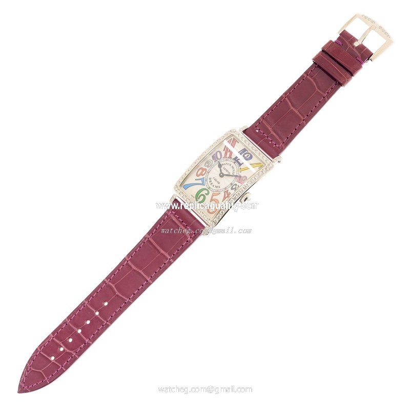 Franck Muller 952 QZ COL DRM D 1R (OG)-PURPLE STRAP 2