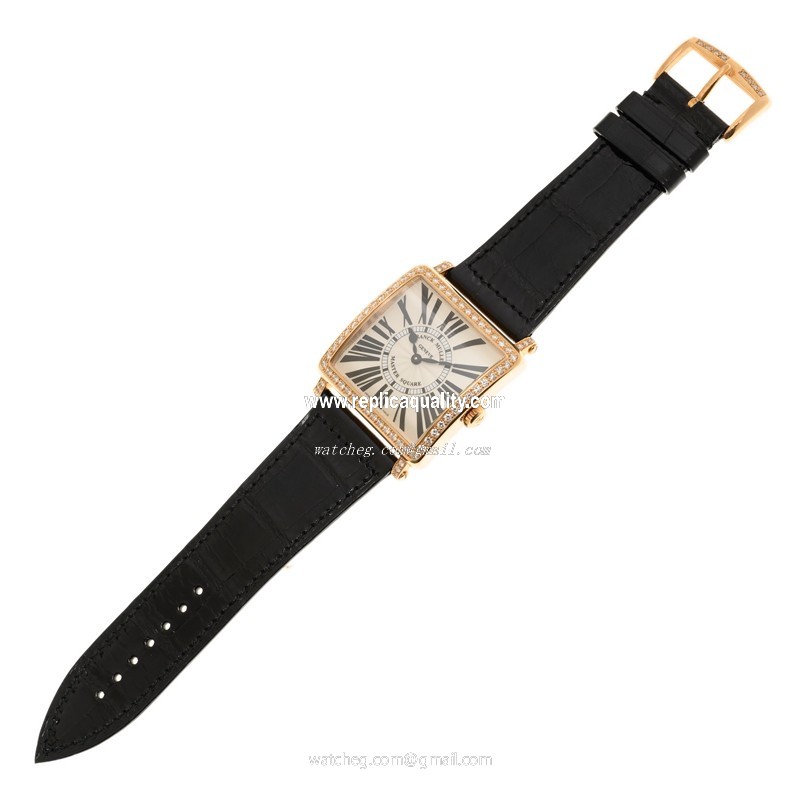 Franck Muller 6002 M B QZ R D 1R (5N) - BLACK STRAP 2