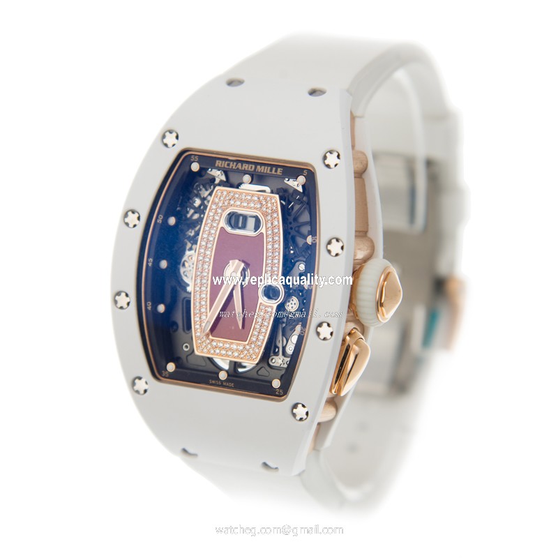 Richard Mille RM37 CERAMIC JASPER DIAMOND RED DIAL 3