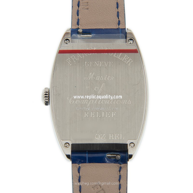 Franck Muller 7502 QZ REL(AC) - BLUE STRAP 3