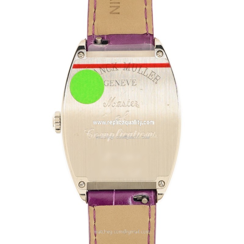 Franck Muller 7502 QZ (AC) -PURPLE STRAP 3