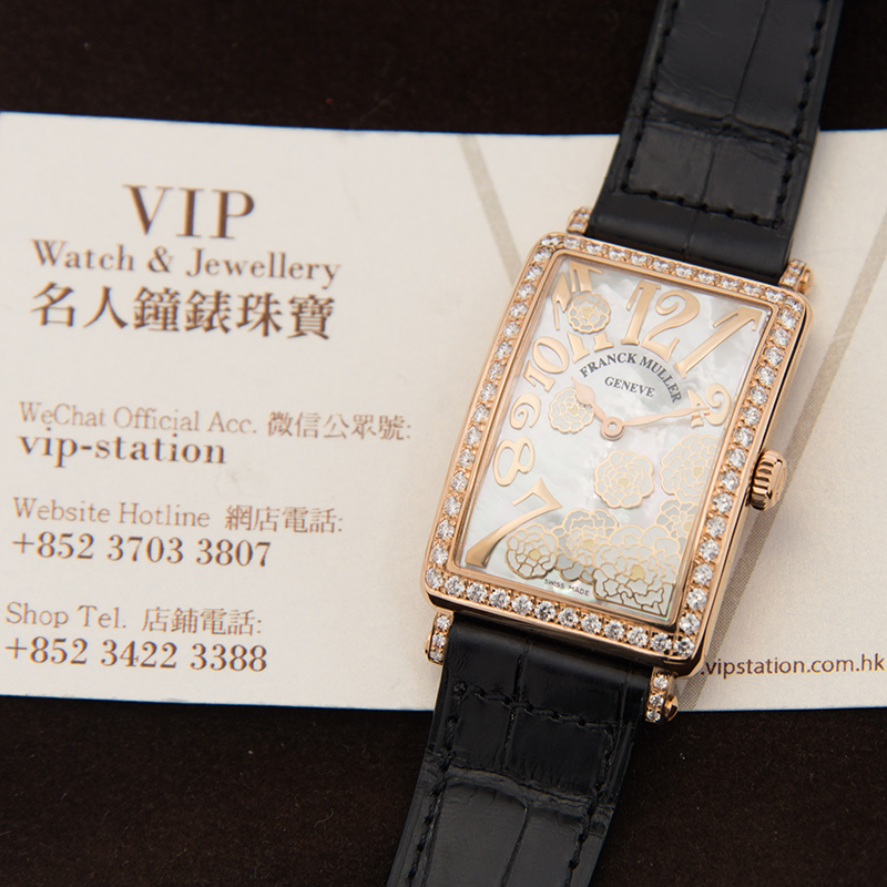 Franck Muller 952 QZ REL MOP BC D 1R LS (5N) - BLACK STRAP 5