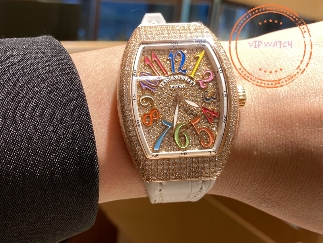 Franck Muller V 35 QZ D CD COL DRM (5N.BC) 5