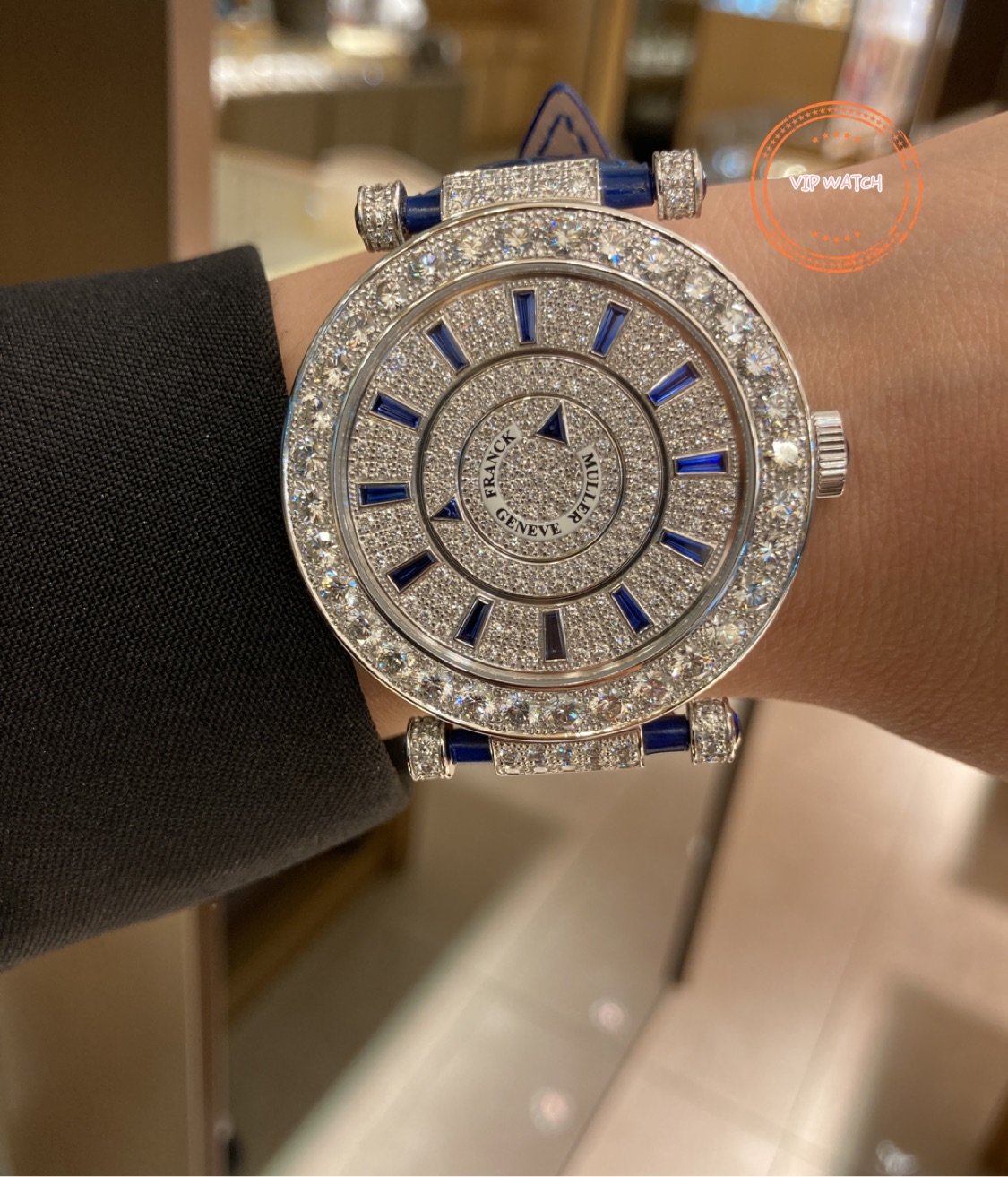 Franck Muller DM 42 D 1R CD (OG) - BLUE 5