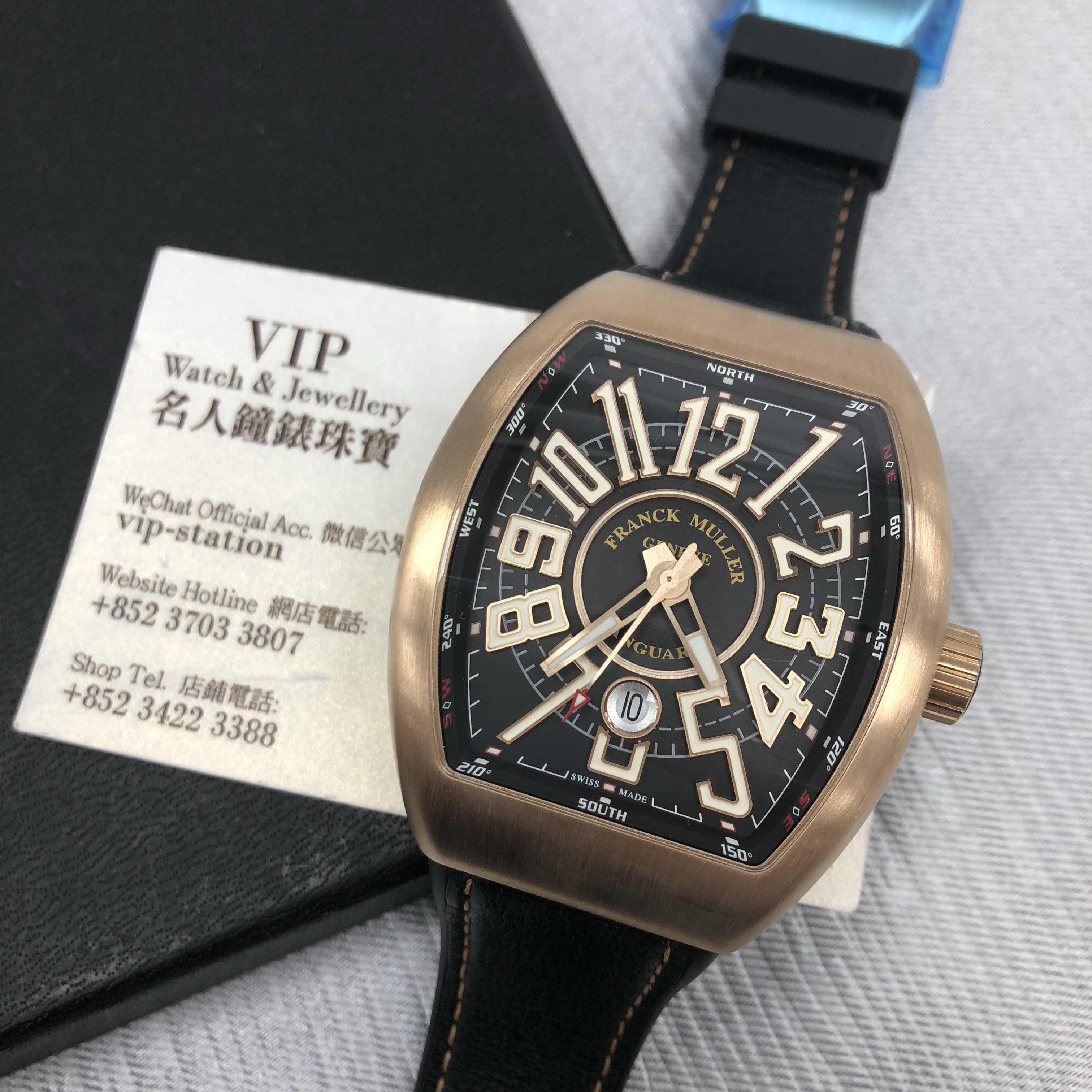 Franck Muller V 45 SC DT CIR (BZ.NR.BR) - BLACK  5