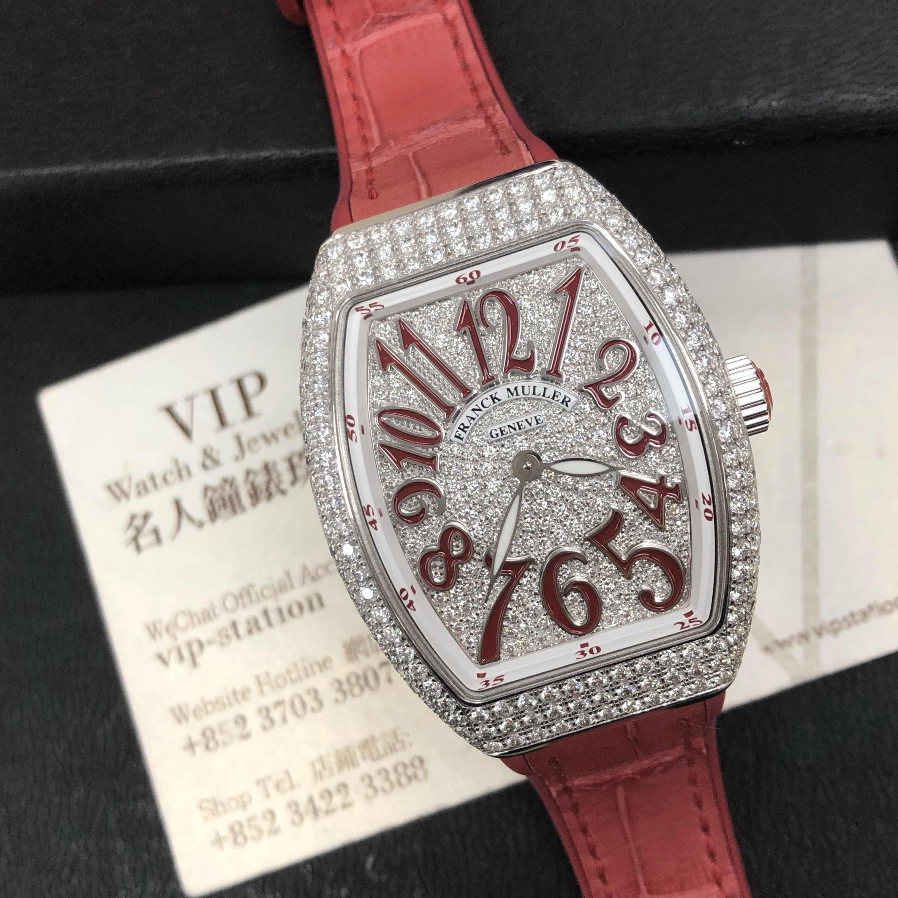 Franck Muller V 32 QZ D CD (AC.RG) -RED 5
