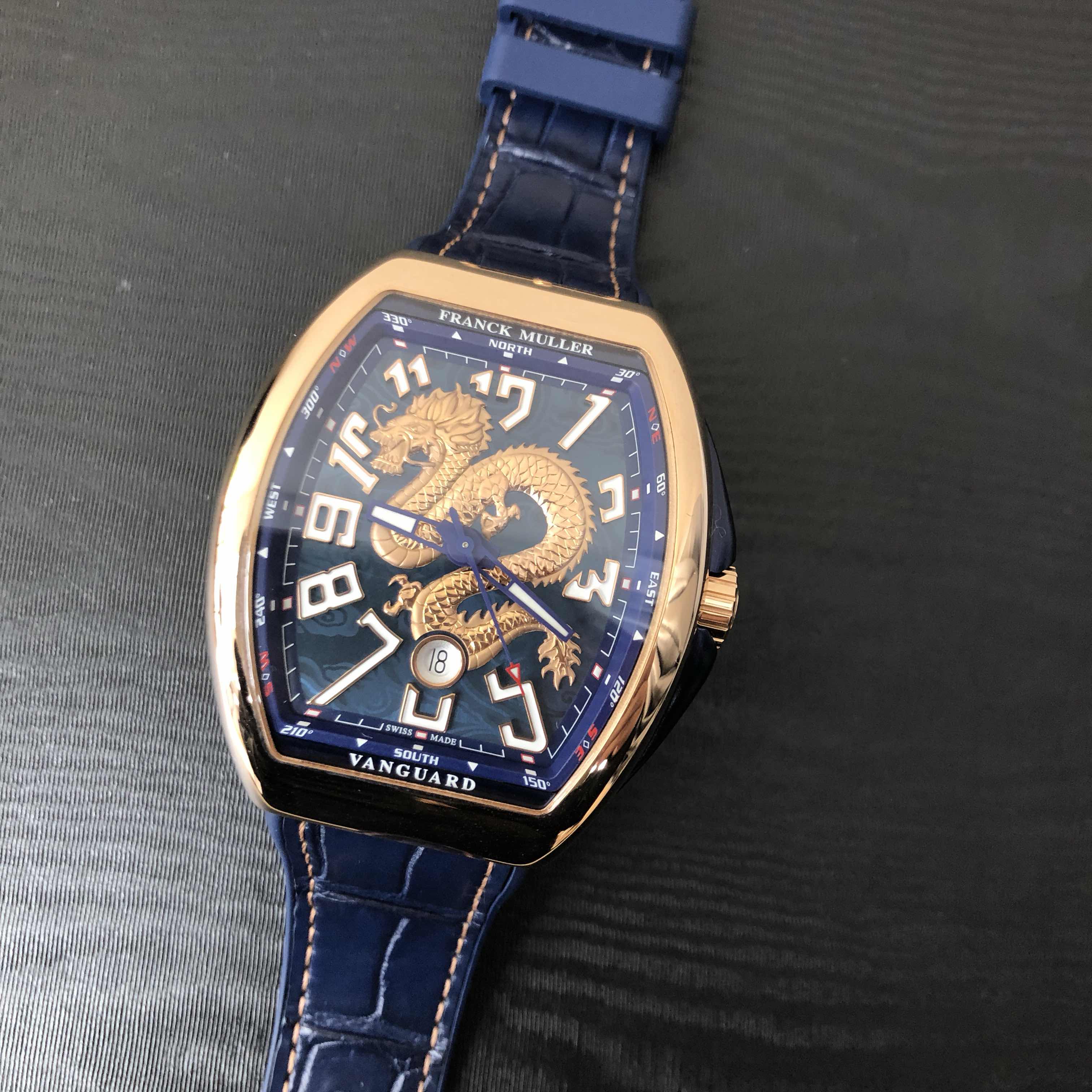 Franck Muller V 45 SC DT DRAGON KING (5N.BL) 5