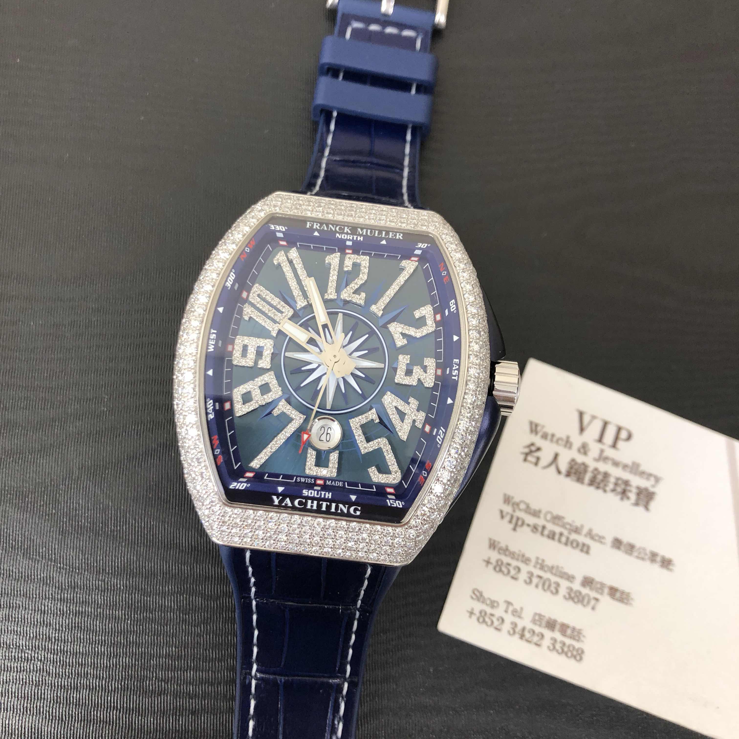 Franck Muller V 45 SC DT D NBR CD YACHTING (OG.BL) 5