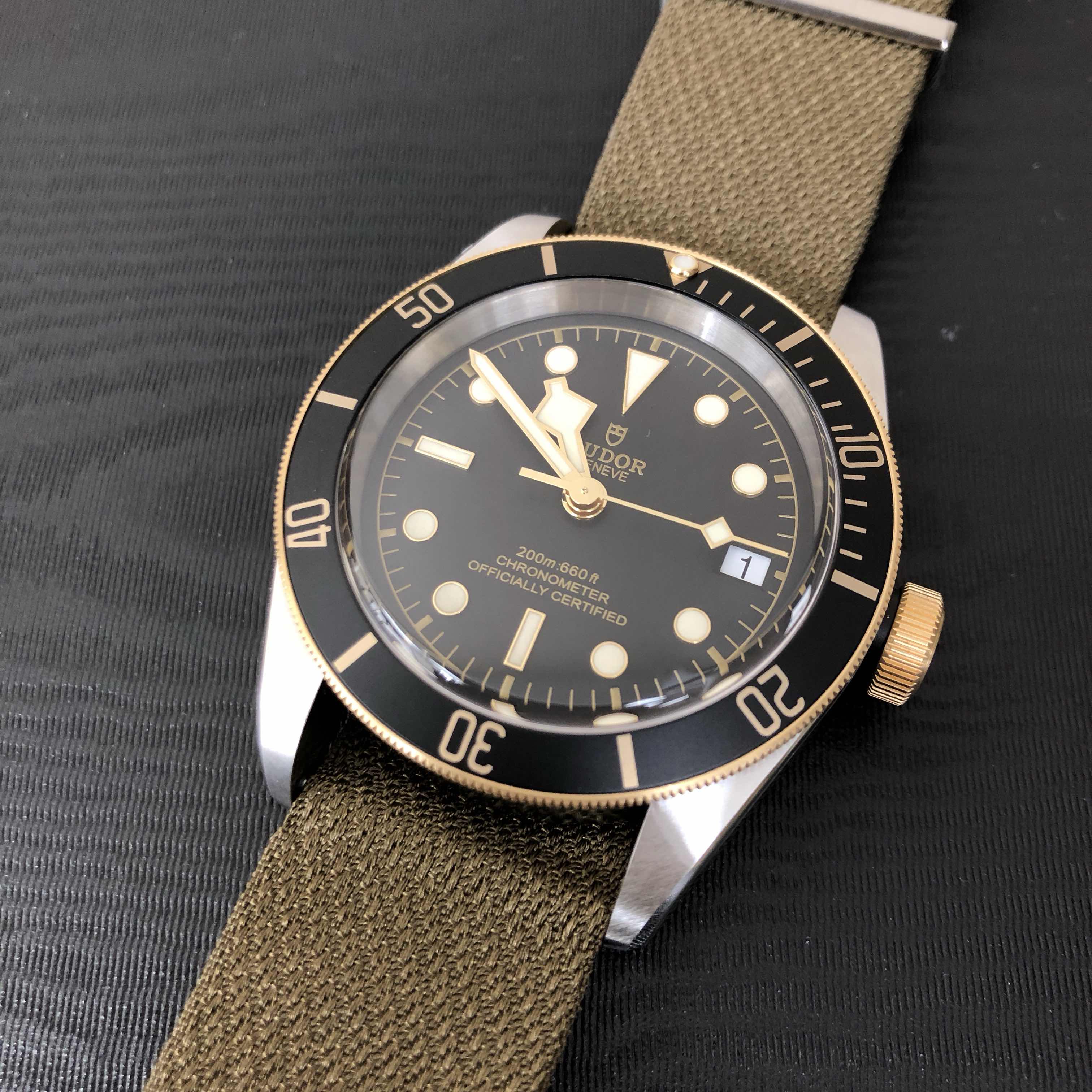 Tudor 79733N-CANVAS STRAP  5
