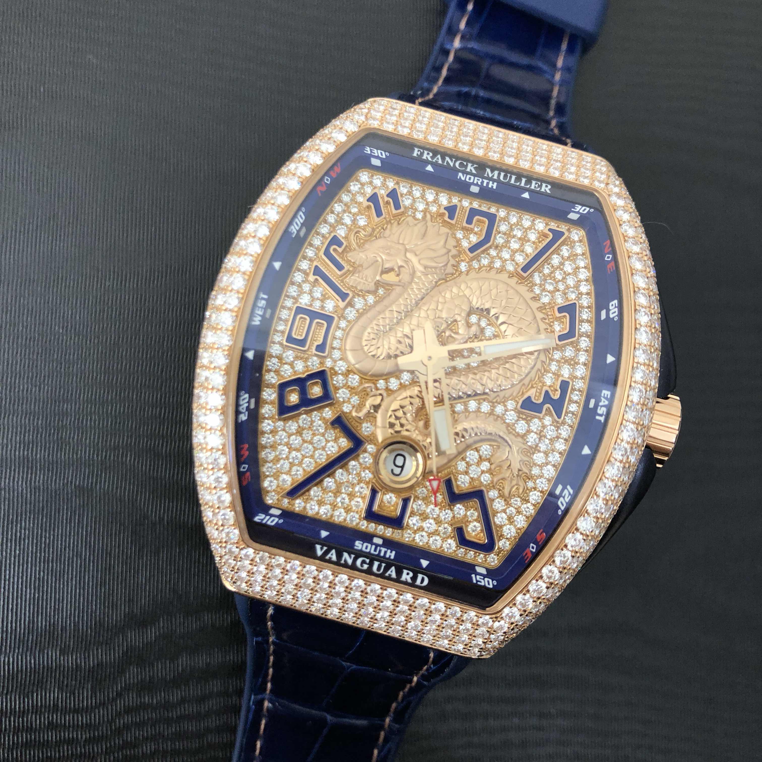Franck Muller V 45 SC DT D CD DRAGON KING (5N.BL) 5
