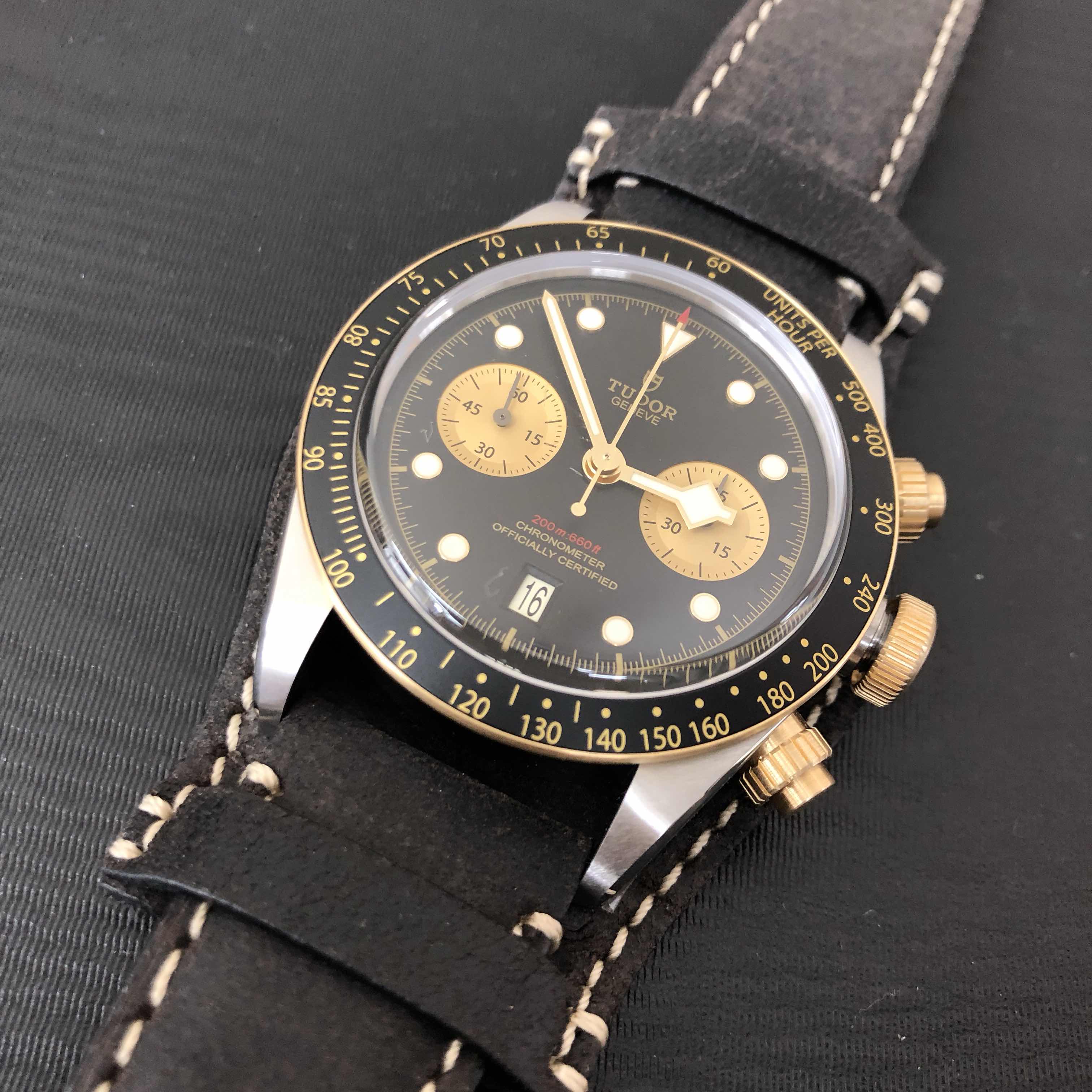 Tudor 79363N-LEATHER STRAP 5