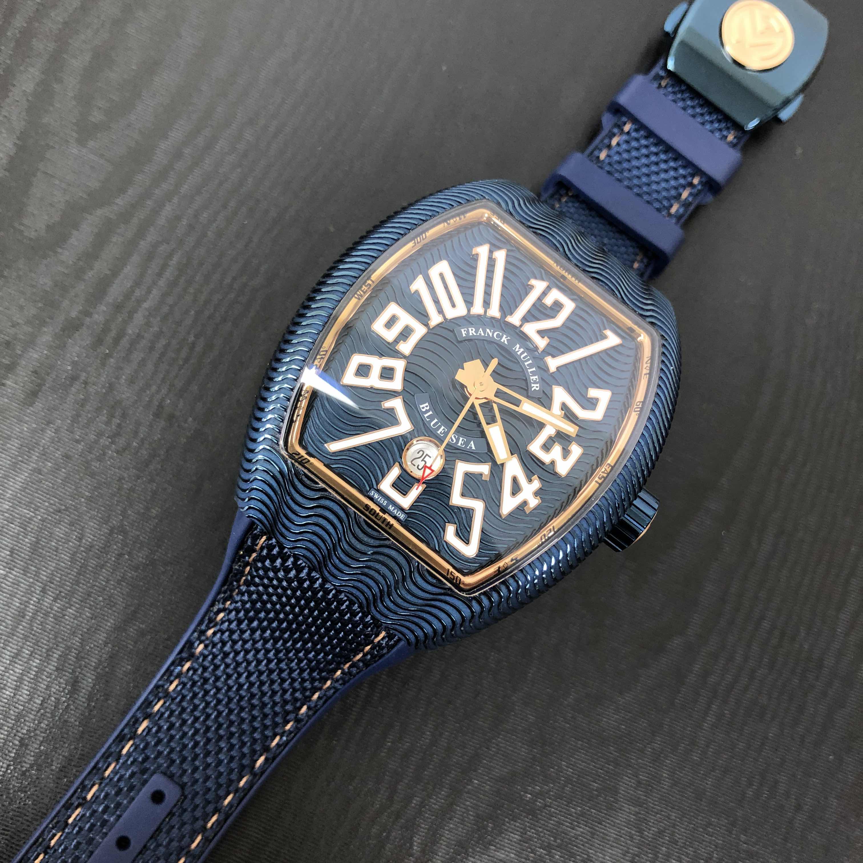 Franck Muller V 45 SC DT BLUE SEA (AC.BL.5N) 5