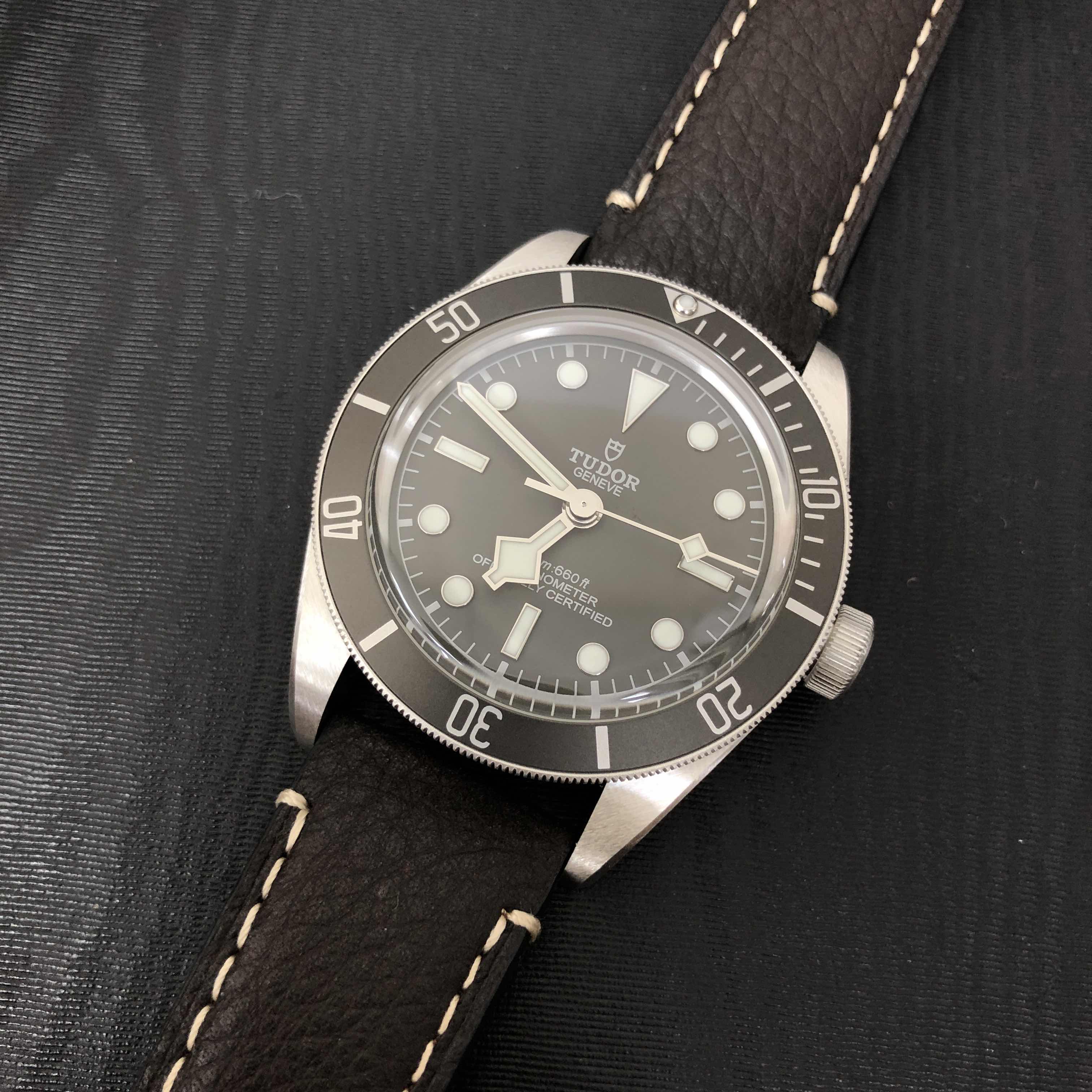 Tudor 79010SG LEATHER STRAP 5