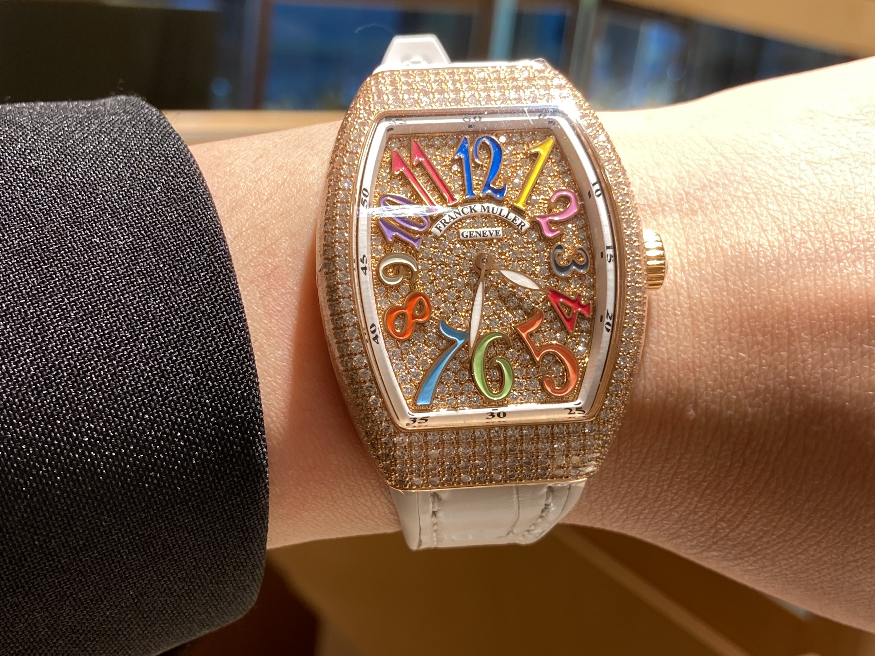 Franck Muller V 35 QZ D CD COL DRM (5N.BC) 6