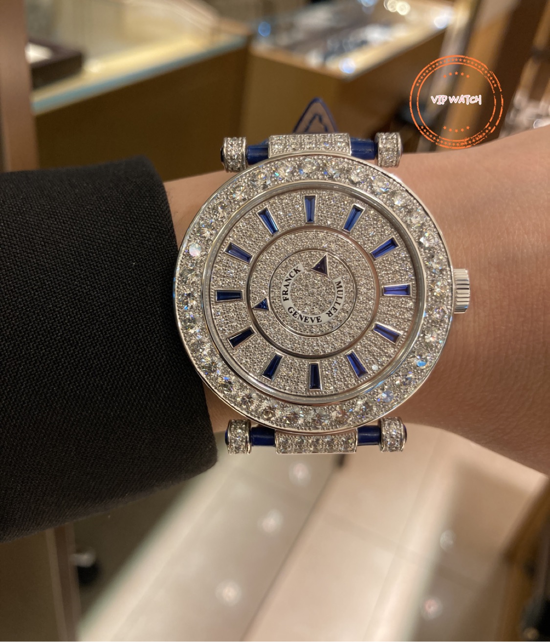 Franck Muller DM 42 D 1R CD (OG) - BLUE 6
