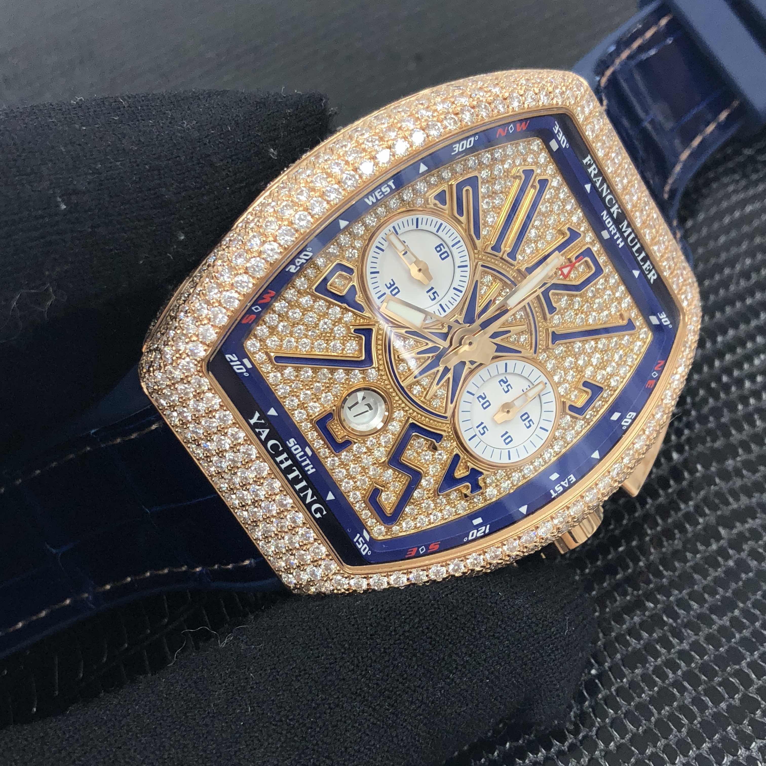 Franck Muller V 45 CC DT D CD (5N.BL) 6