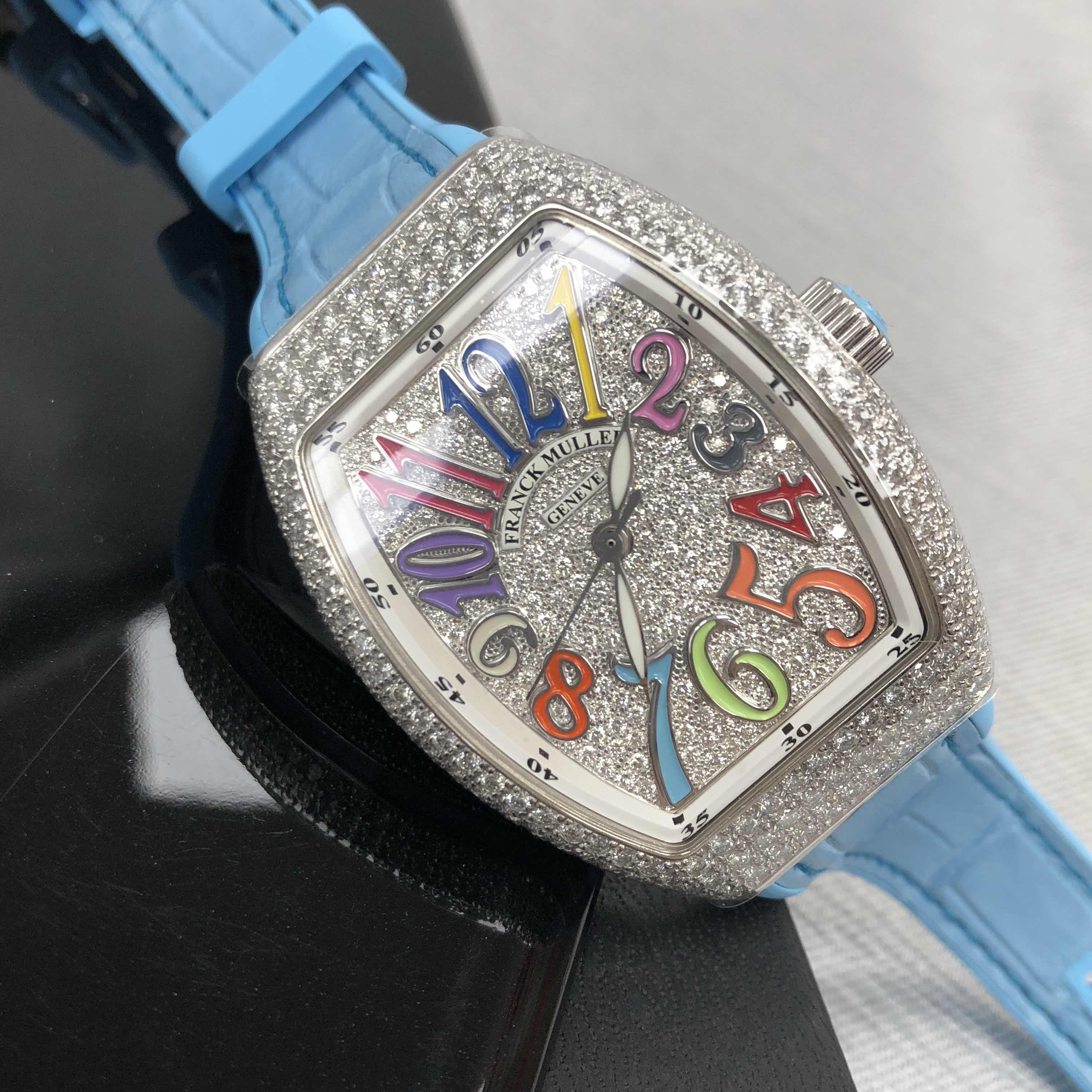 Franck Muller V 35 SC AT FO D CD COL DRM (AC.BL) 6