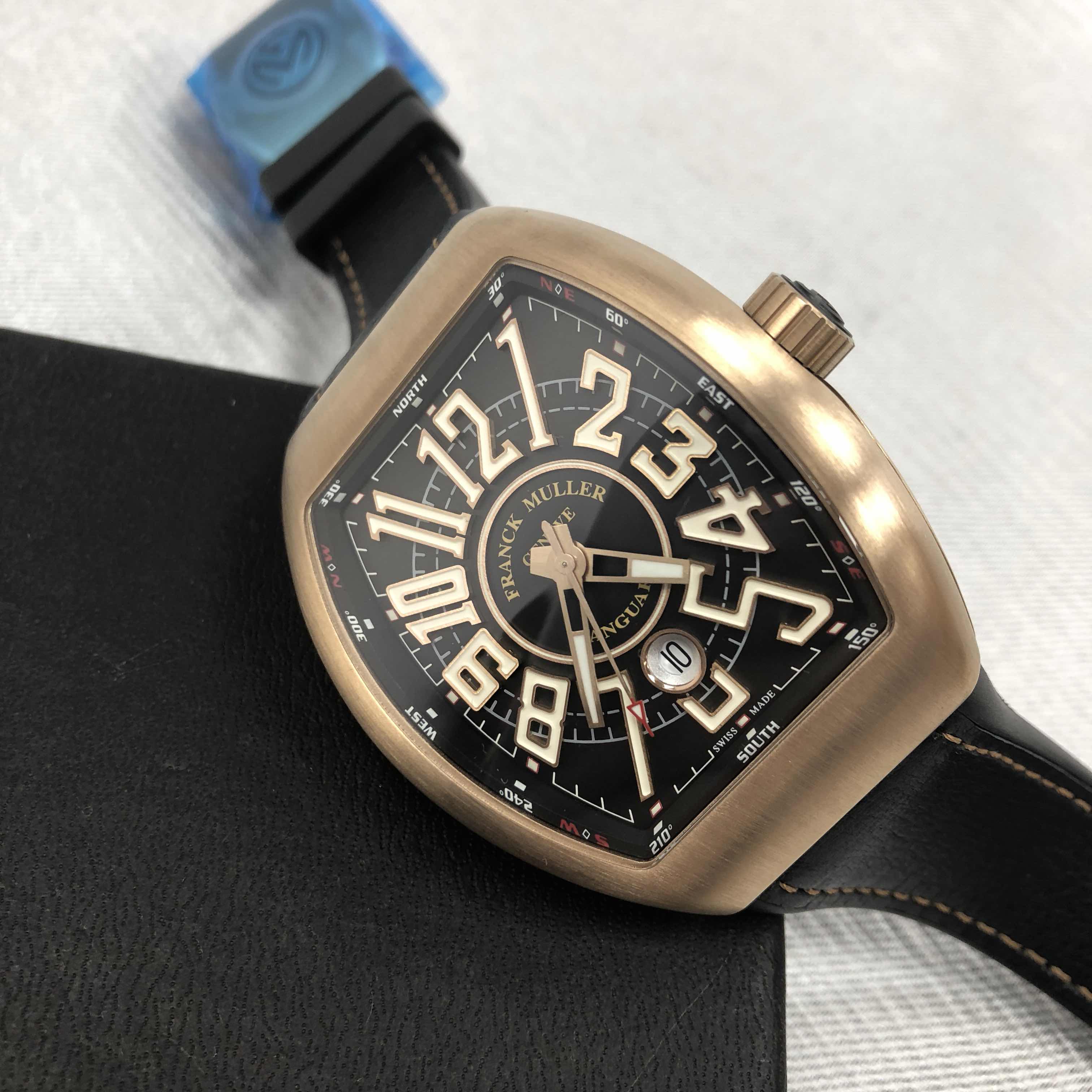 Franck Muller V 45 SC DT CIR (BZ.NR.BR) - BLACK  6