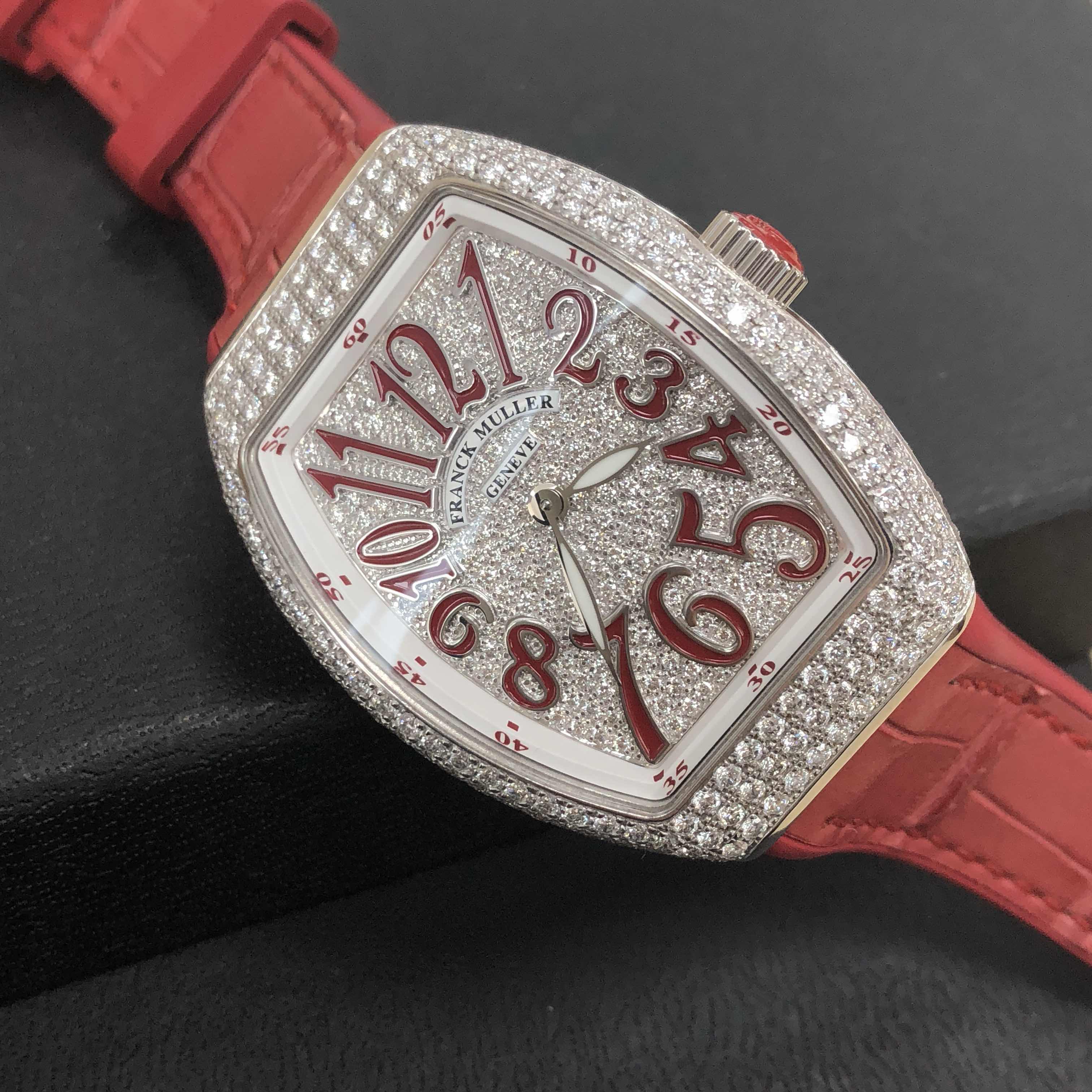Franck Muller V 32 QZ D CD (AC.RG) -RED 6