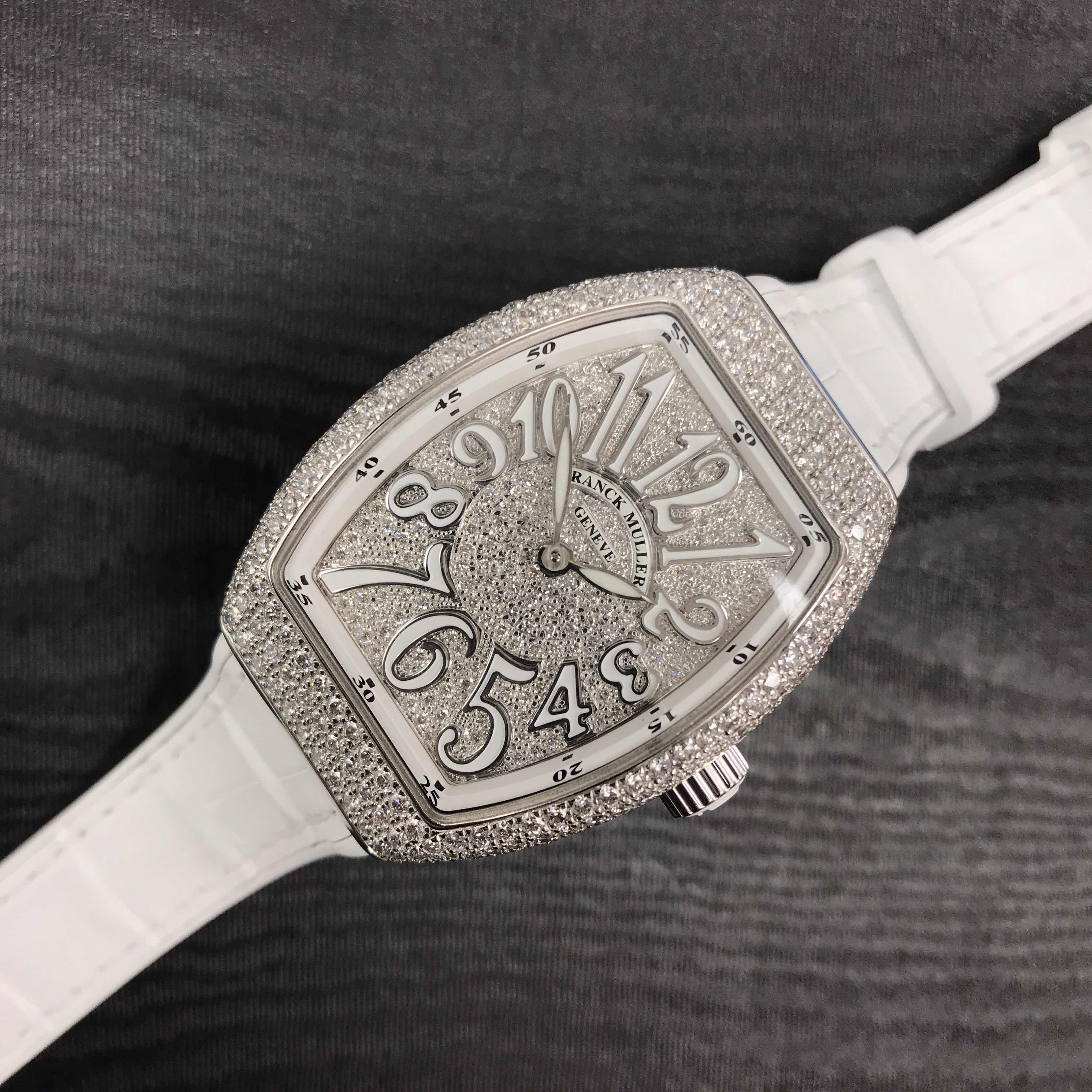 Franck Muller V 32 QZ D CD (OG.BC) 6