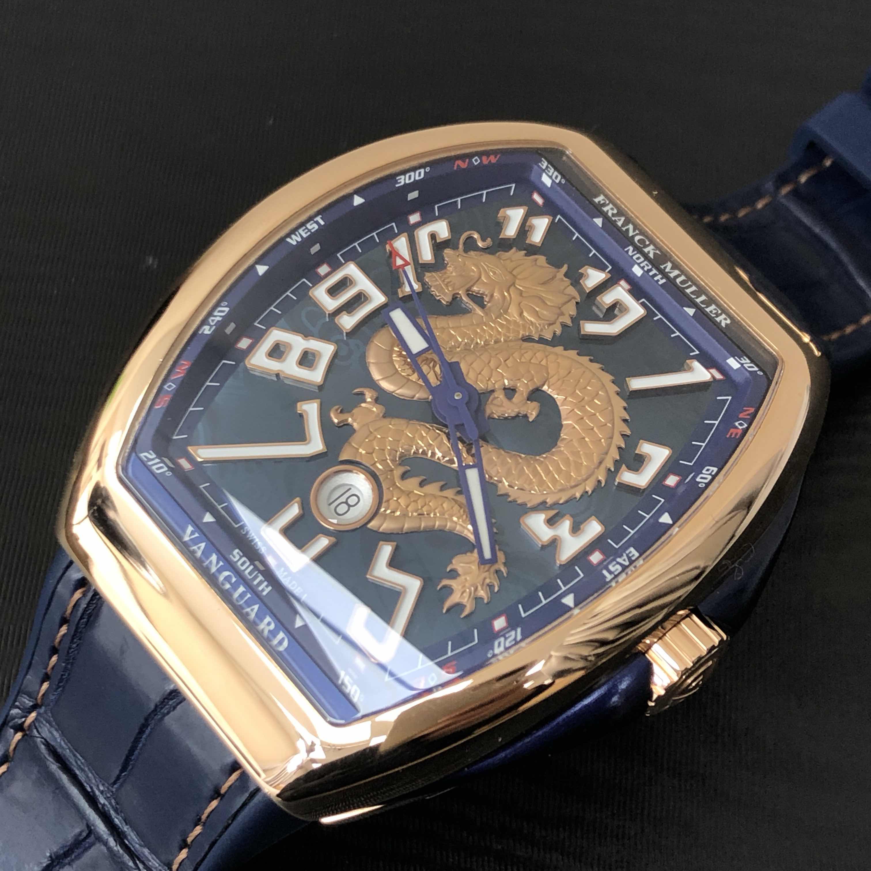 Franck Muller V 45 SC DT DRAGON KING (5N.BL) 6
