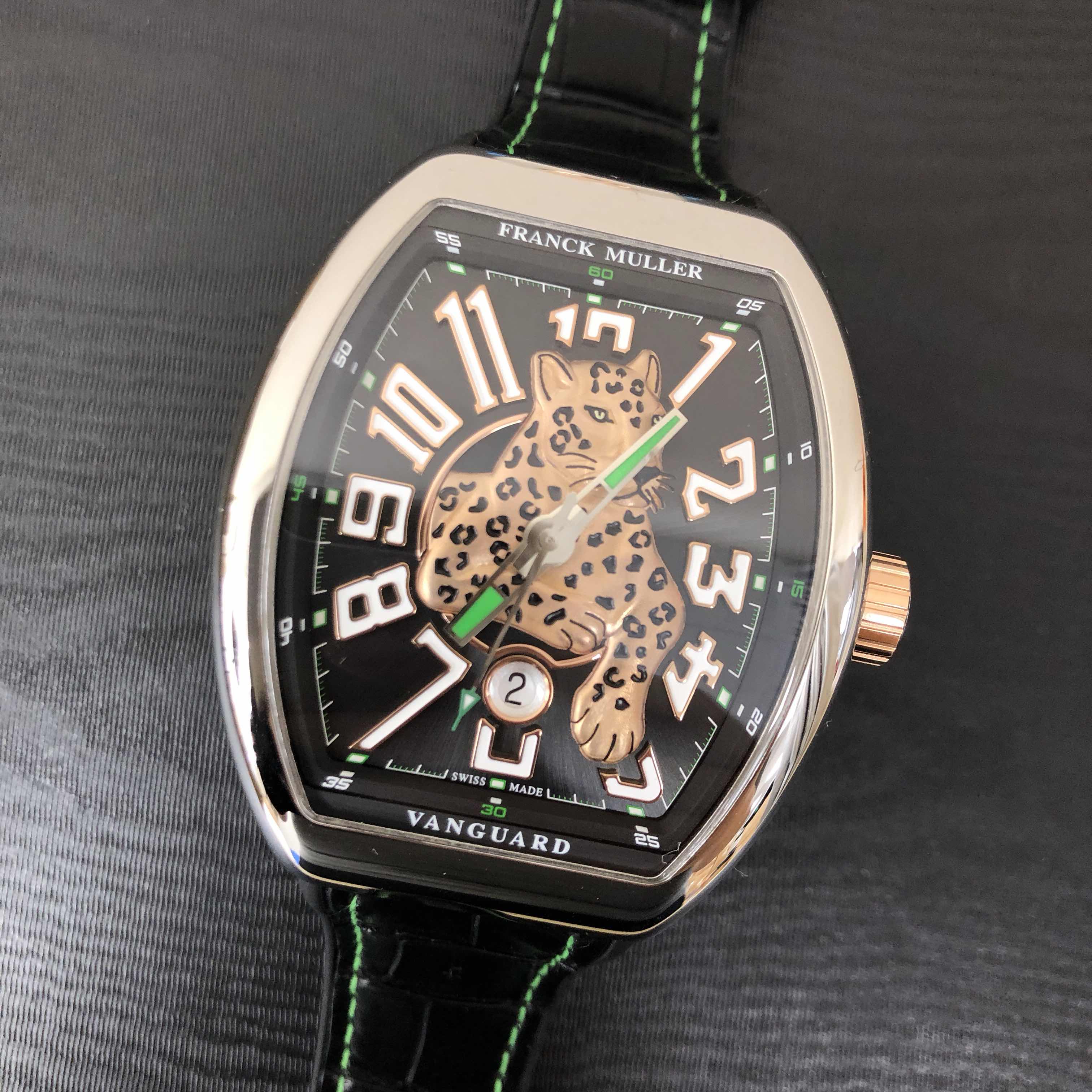 Franck Muller V 45 SC DT AC 5N LEOPARD LIMITED EDITION 6