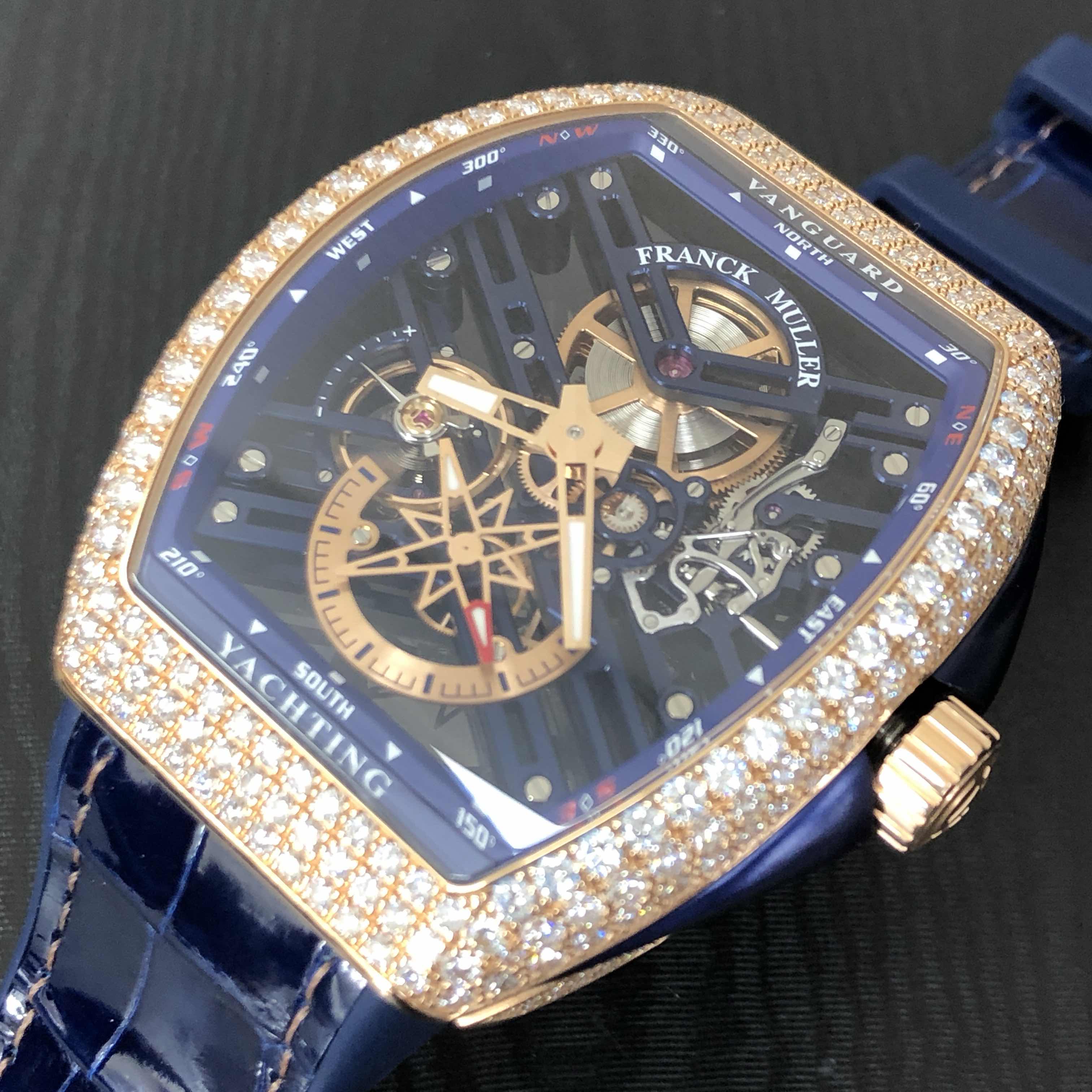 Franck Muller V 45 S6 SQT D YACHTING (5N.BL) 6