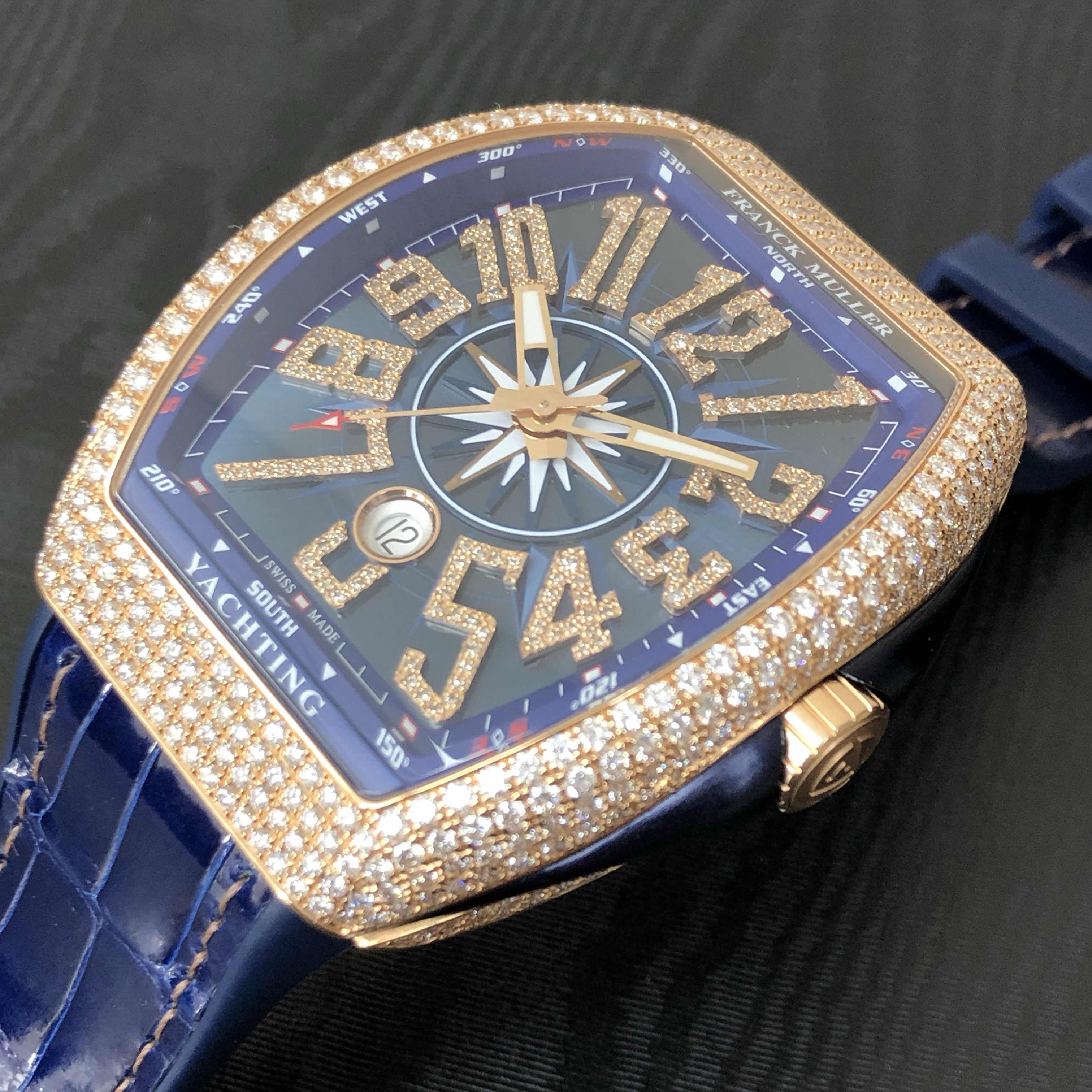Franck Muller V 45 SC DT D NBR CD YACHTING (5N.BL) 6
