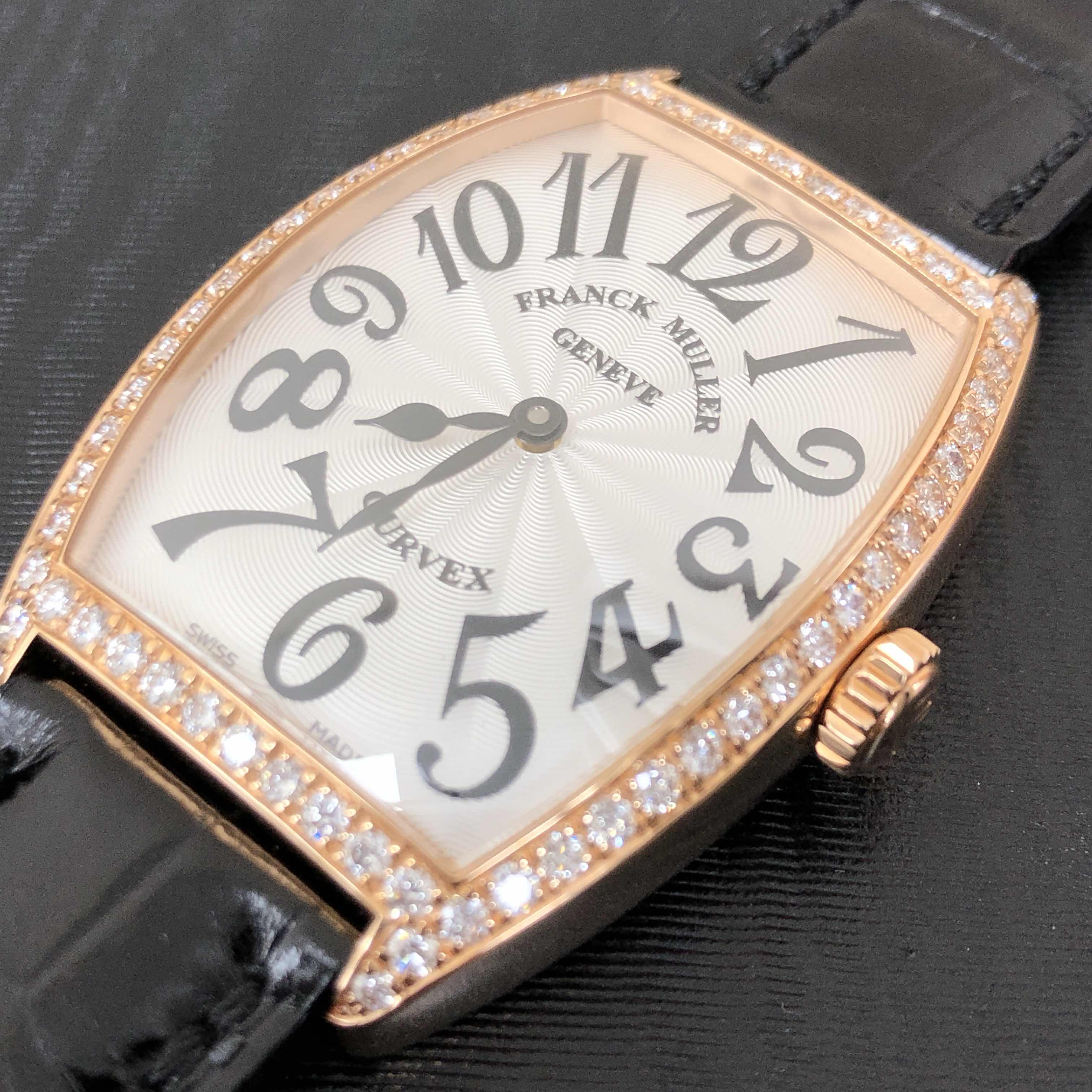 Franck Muller 2852 QZ D 1R (5N) - BLACK STRAP 6
