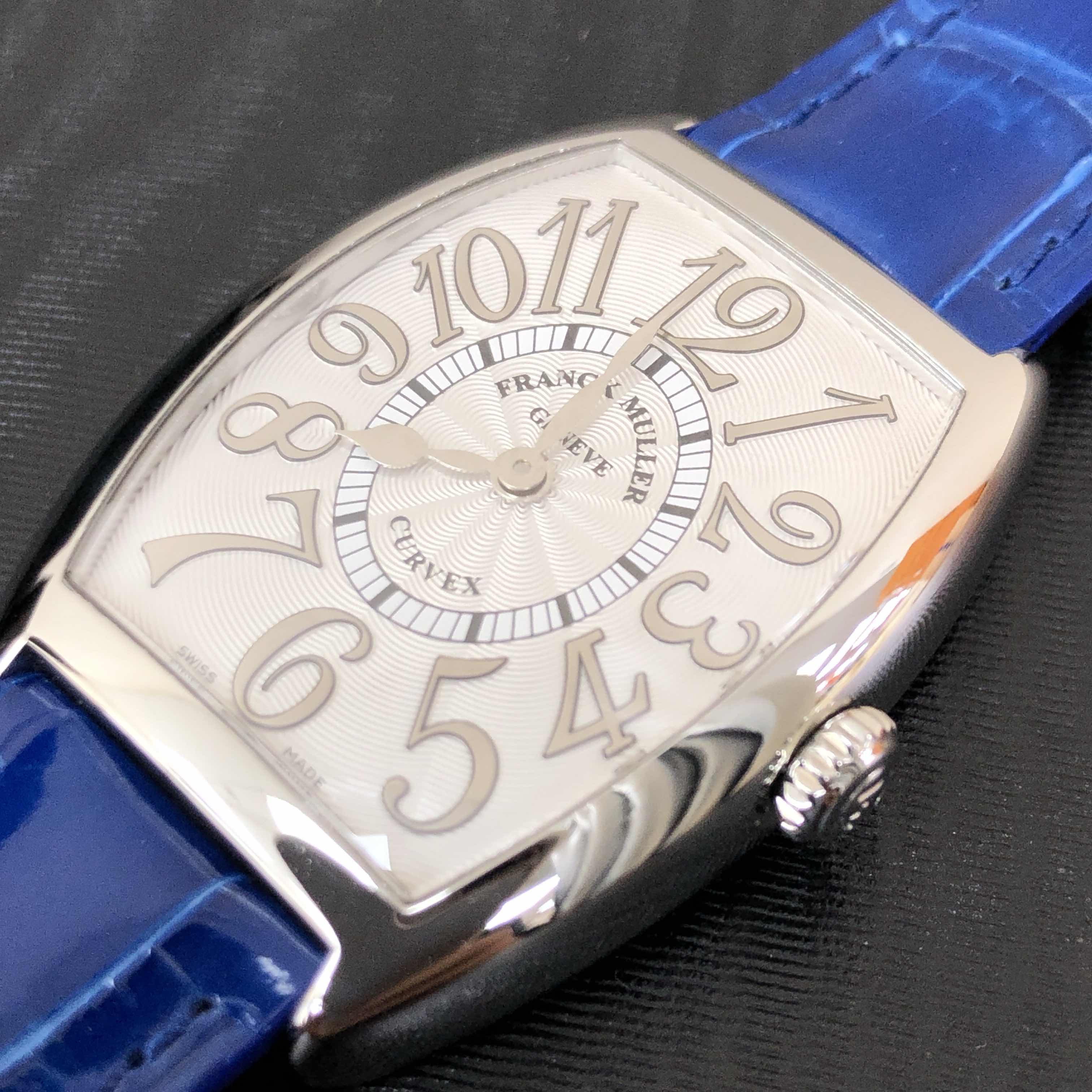 Franck Muller 7502 QZ REL(AC) - BLUE STRAP 6