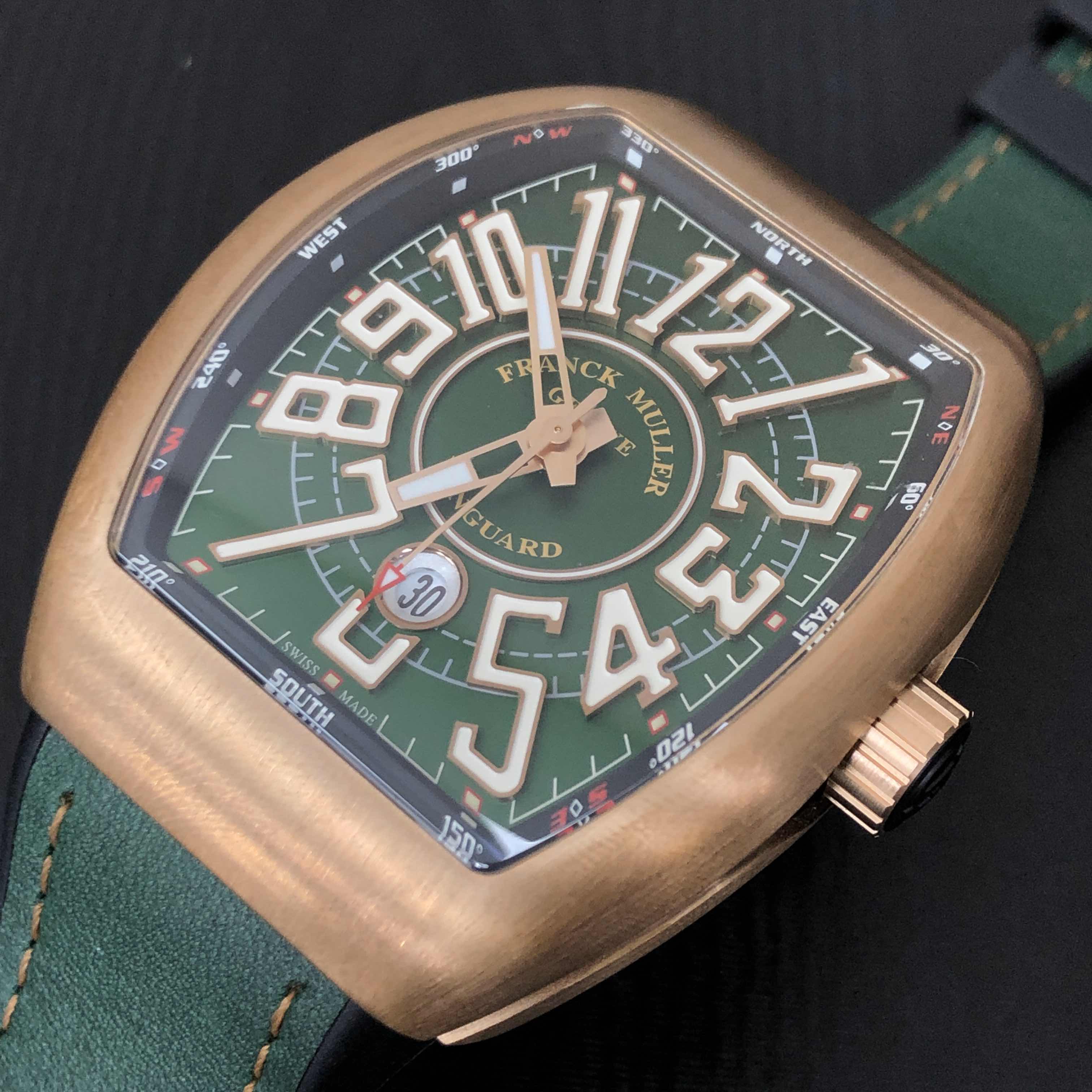 Franck Muller V 45 SC DT CIR (BZ.NR.BR) - GREEN 6