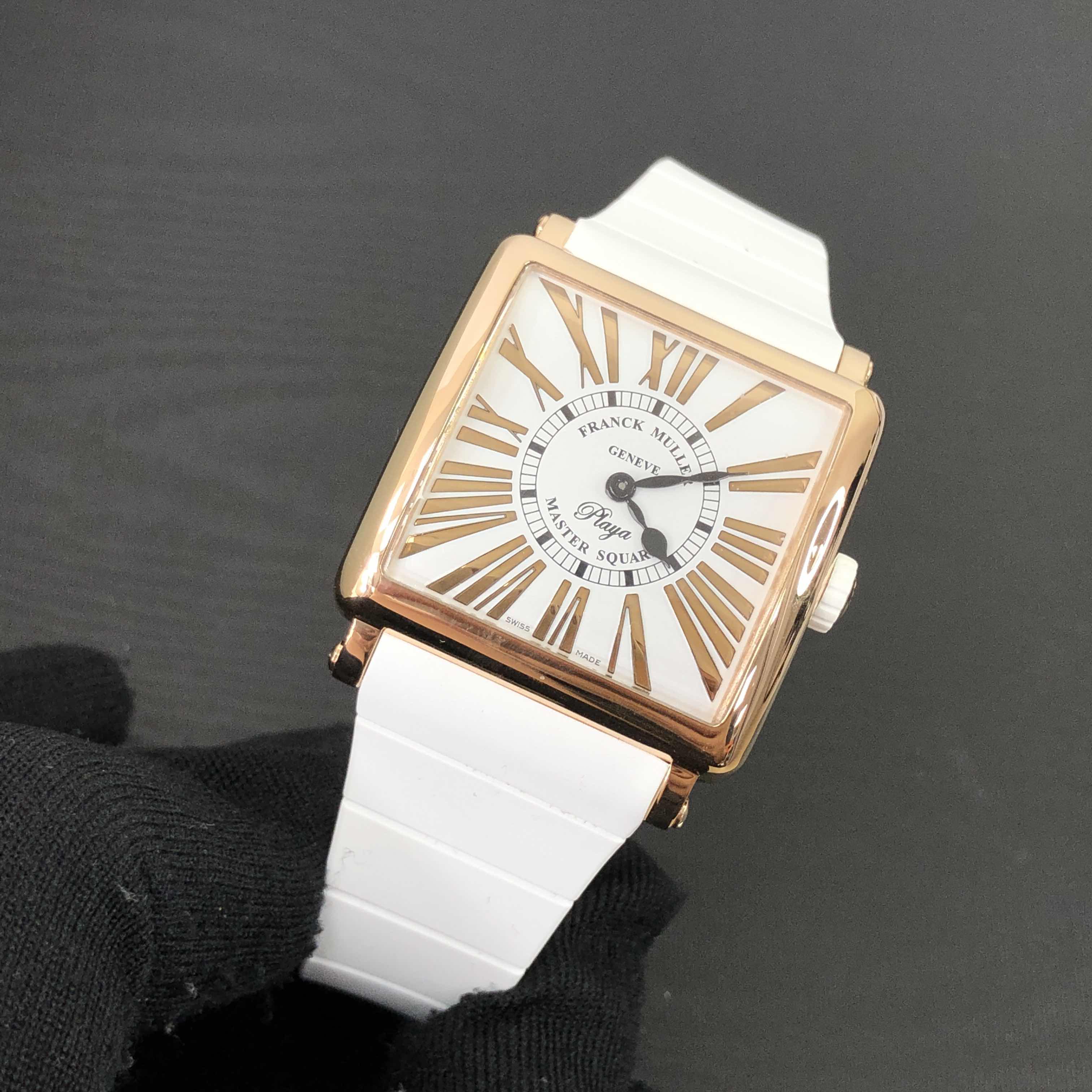 Franck Muller 6002 M QZ REL R PLY (5N)-WT STRAP 6