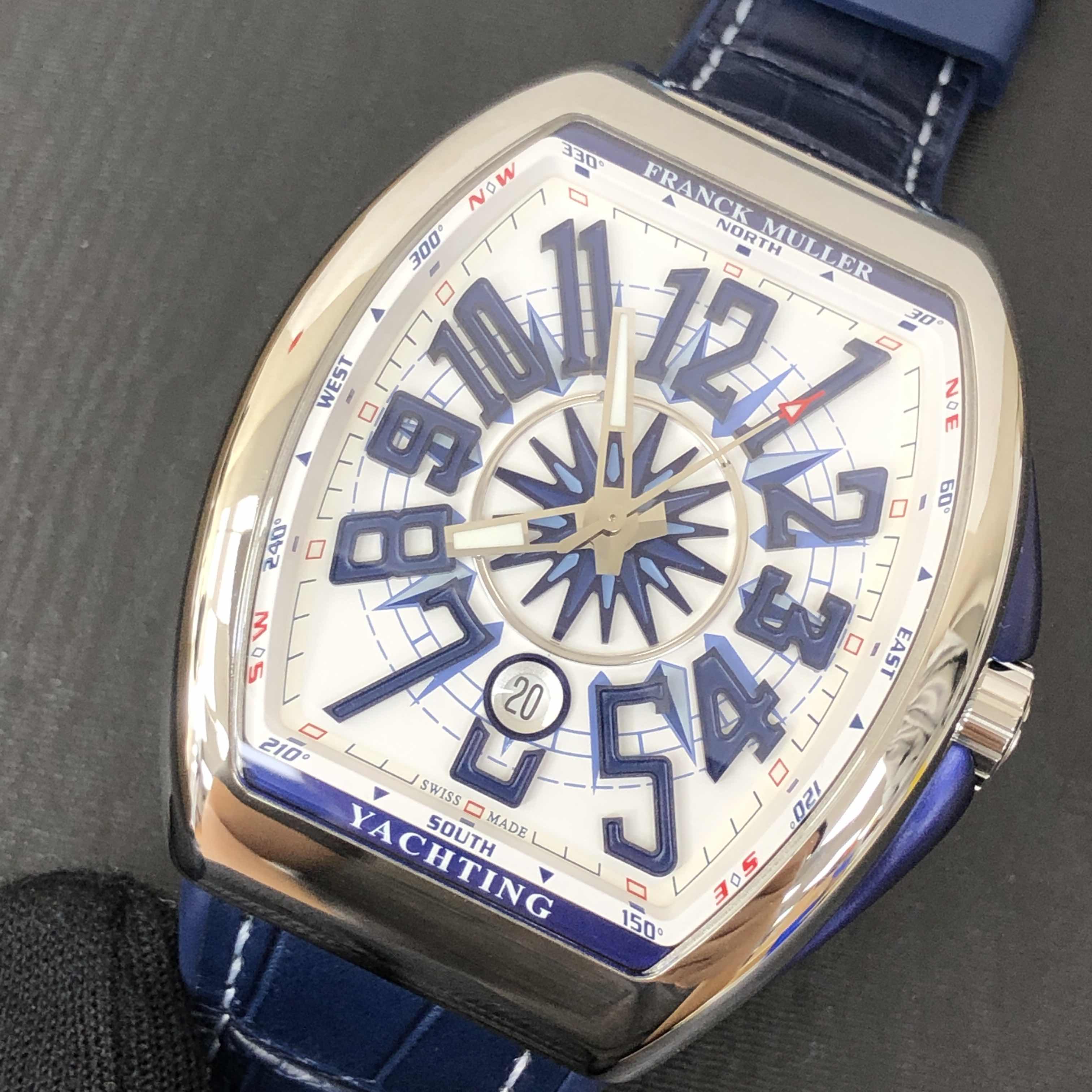 Franck Muller V 45 SC DT YACHTING (AC.BL) - WHITE 6