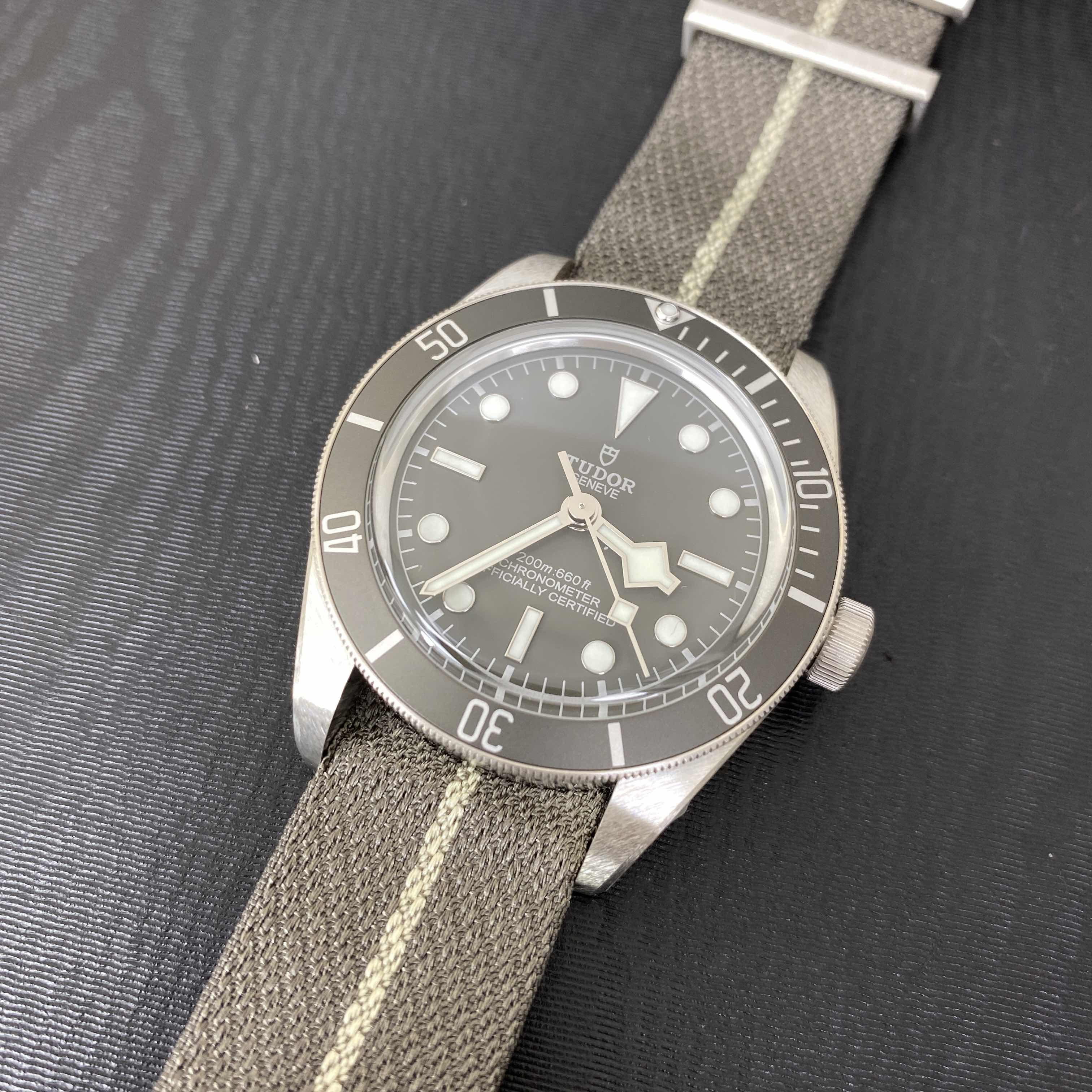 Tudor 79010SG CANVAS STRAP 6
