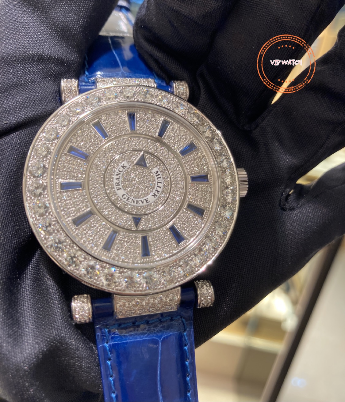 Franck Muller DM 42 D 1R CD (OG) - BLUE 7