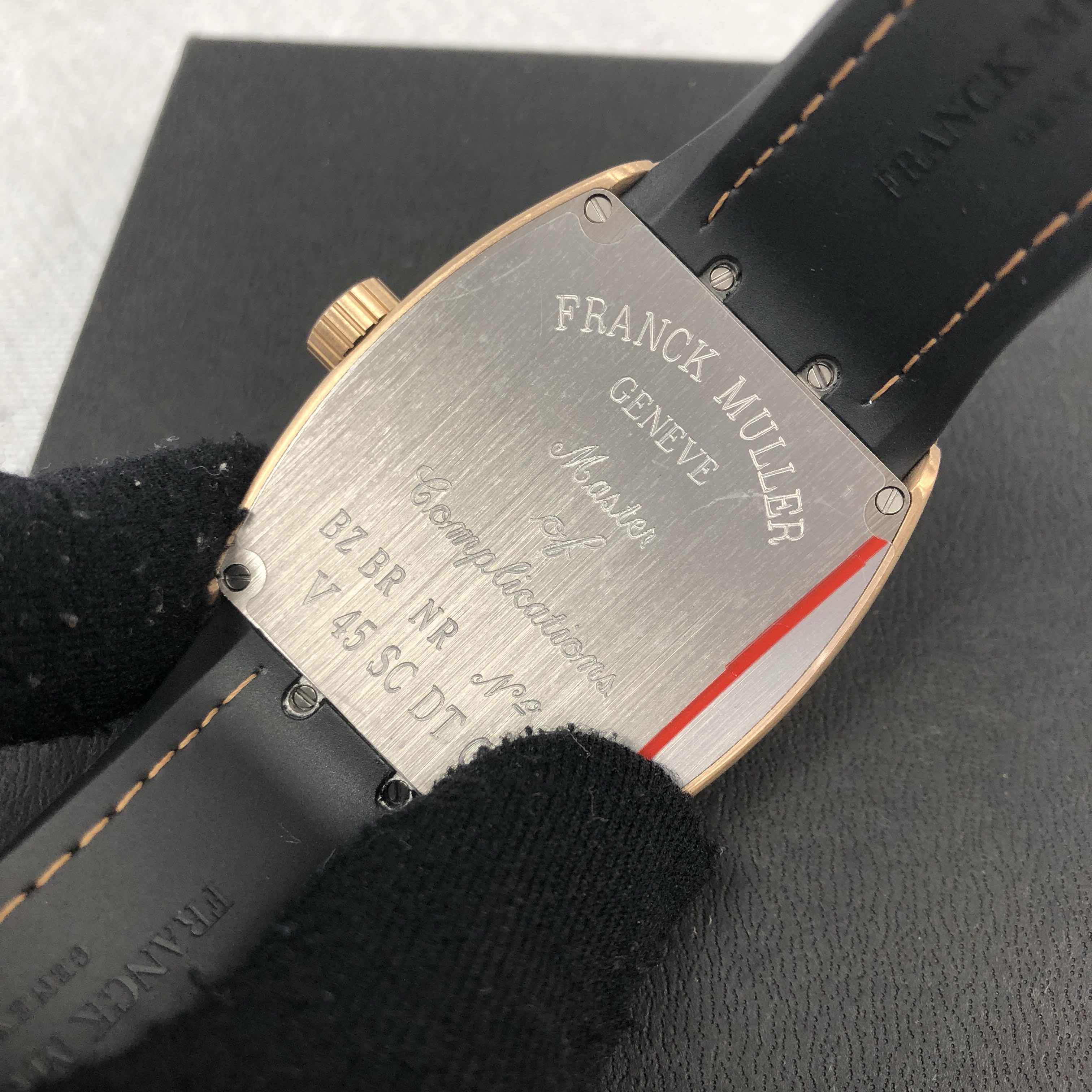 Franck Muller V 45 SC DT CIR (BZ.NR.BR) - BLACK  7