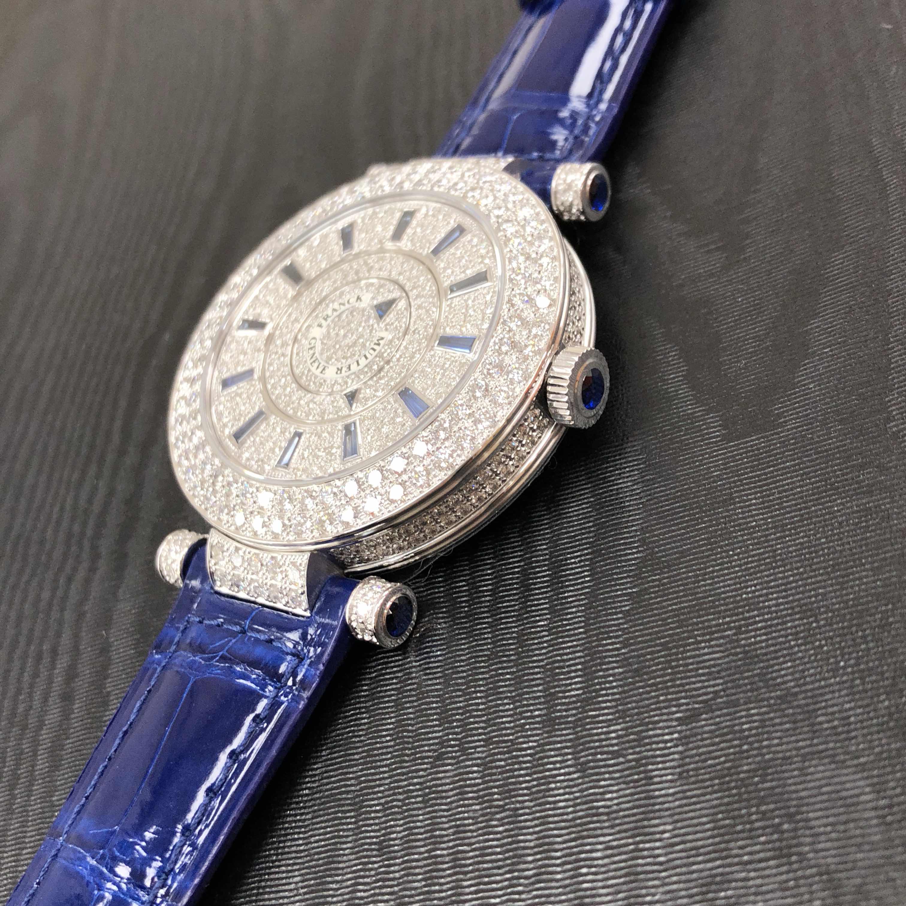 Franck Muller DM 42 D 2R CD (OG) - BLUE  7