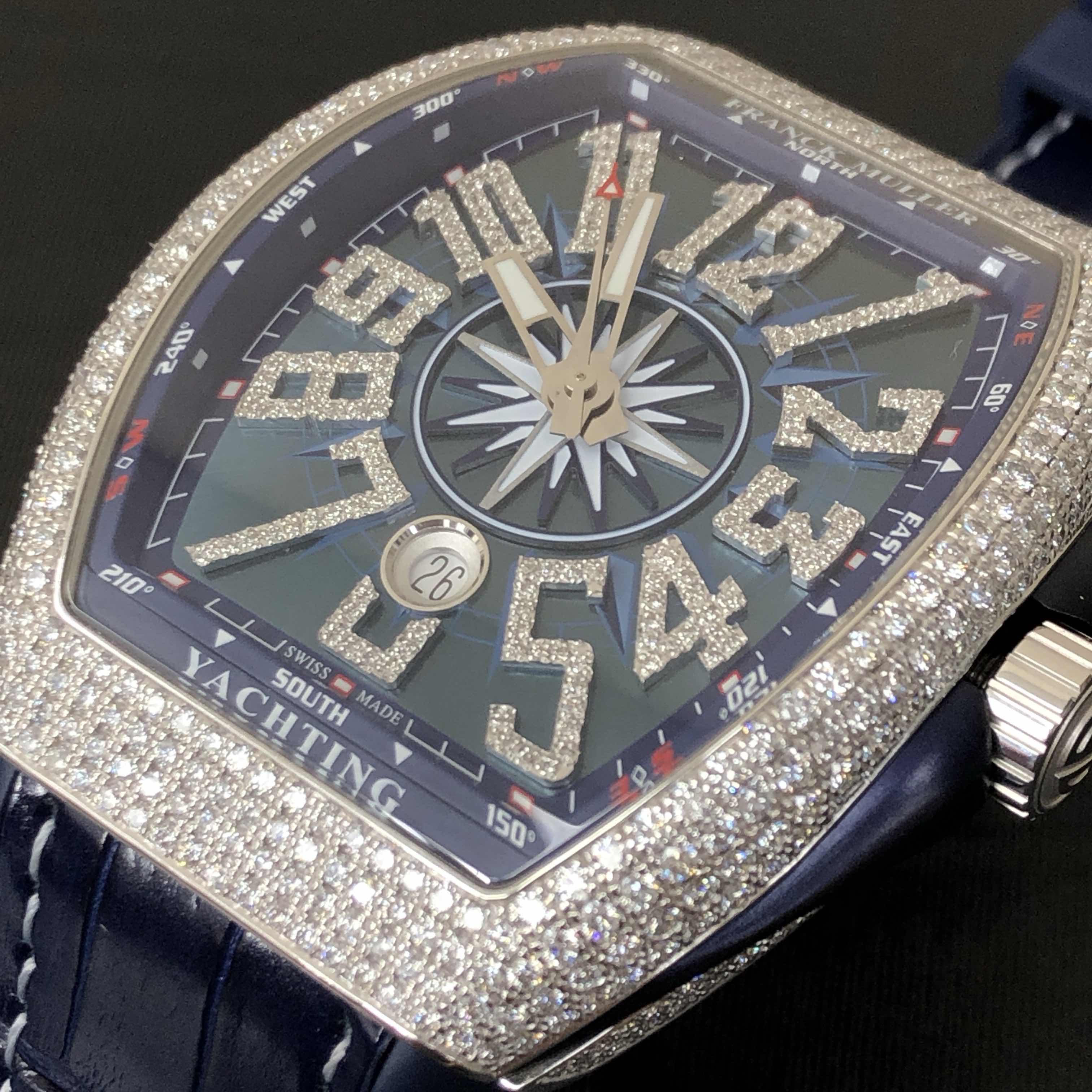 Franck Muller V 45 SC DT D NBR CD YACHTING (OG.BL) 7